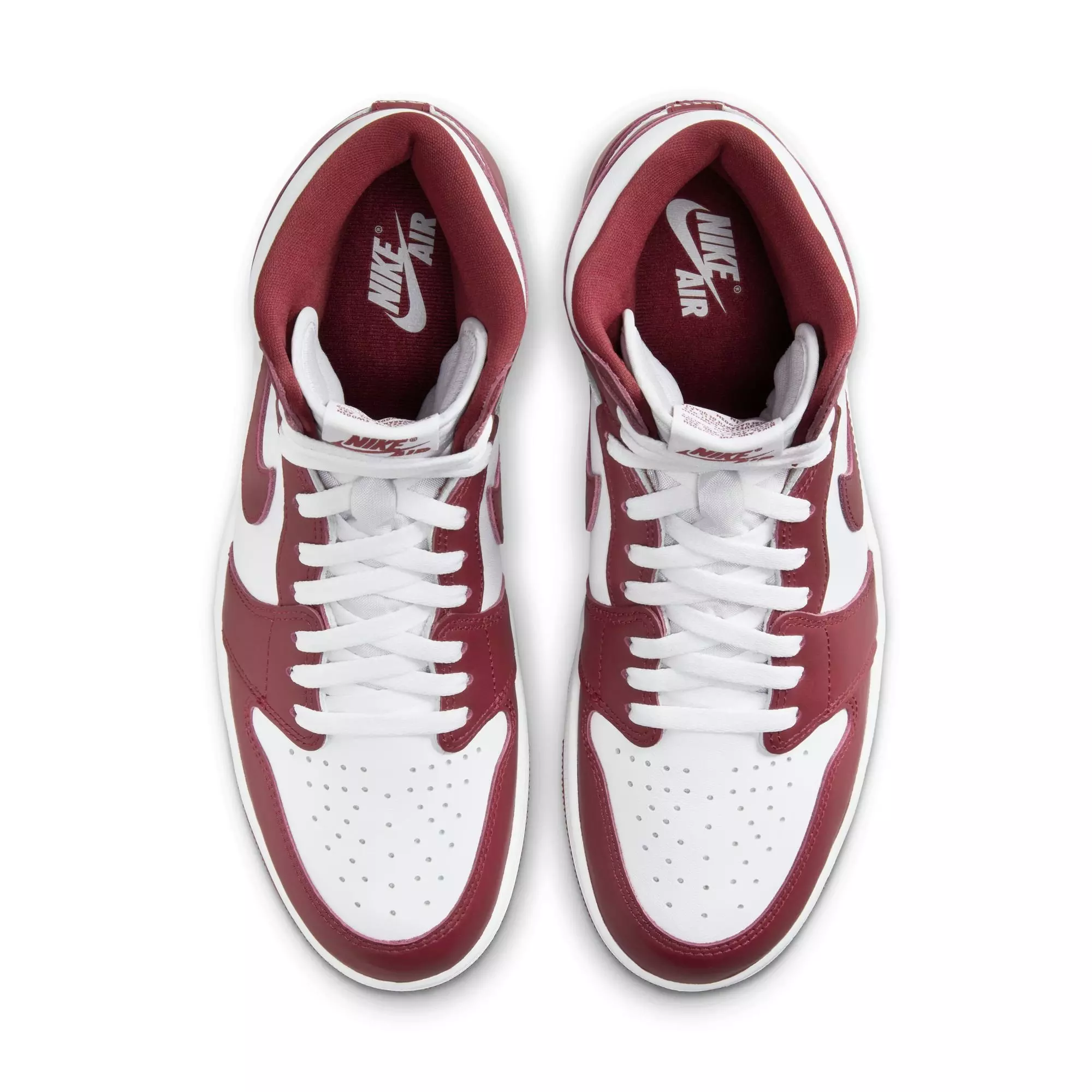 Jordan 1 Retro High OG "Artisanal Red" Men's Shoe - WHITE/TEAM RED