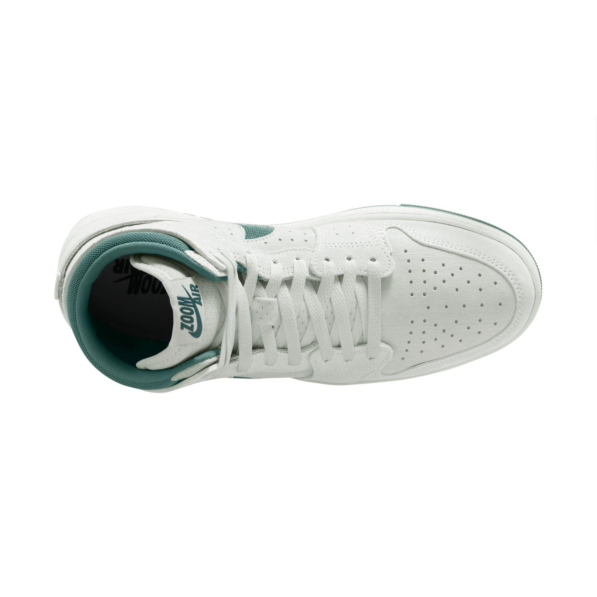 Jordan 1 Zoom CMFT 2 Men's Summit White/Bicoastal/Oxidized Green Shoe