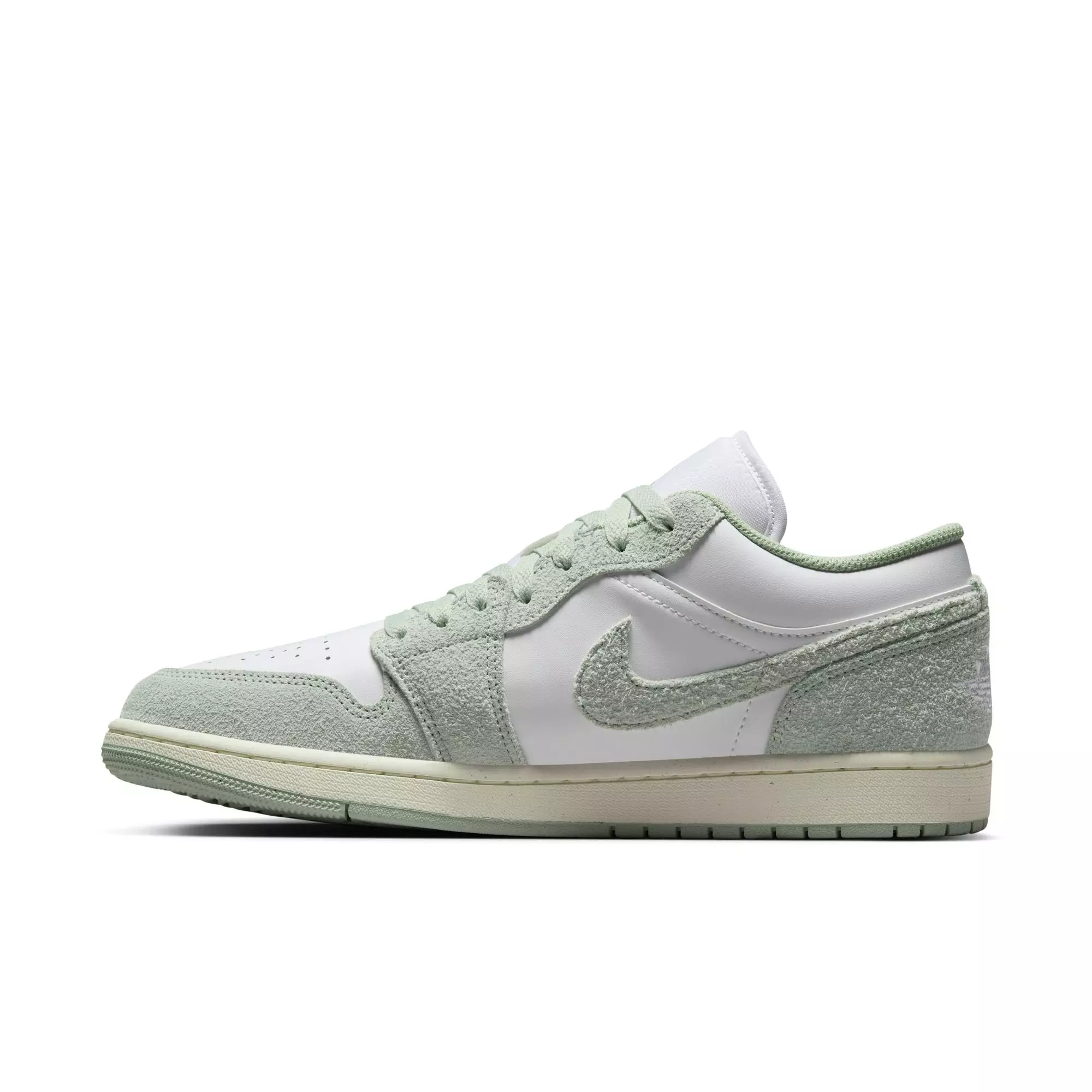 Jordan 1 Low SE "White/Seafoam/Sail" Men's Shoe - WHITE/TEAL