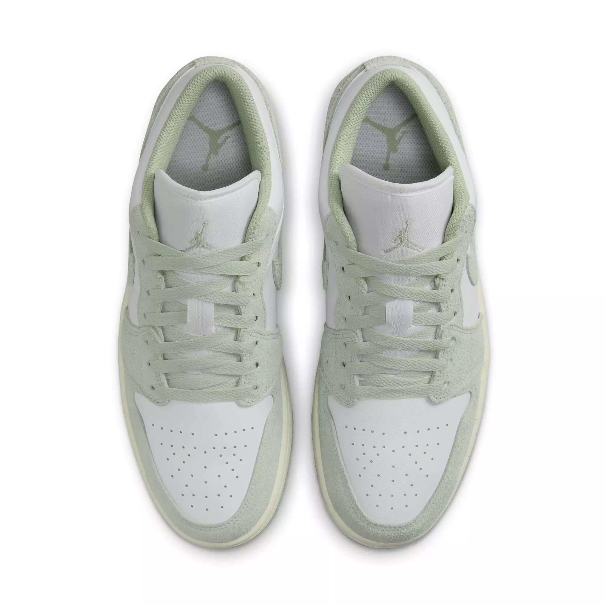 Jordan 1 Low SE "White/Seafoam/Sail" Men's Shoe - WHITE/TEAL