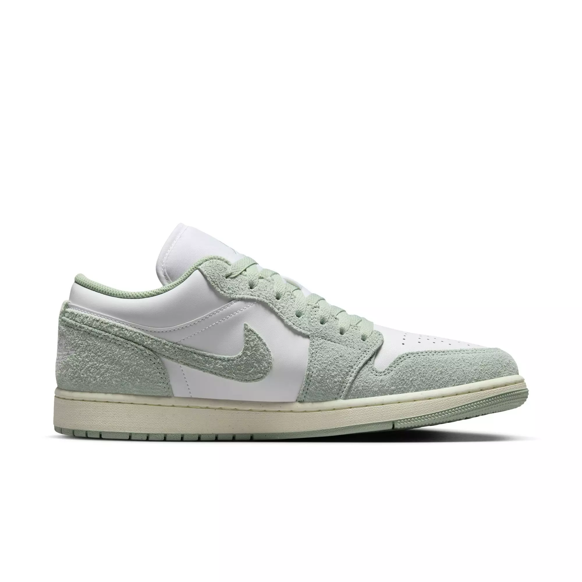 Jordan 1 Low SE "White/Seafoam/Sail" Men's Shoe - WHITE/TEAL