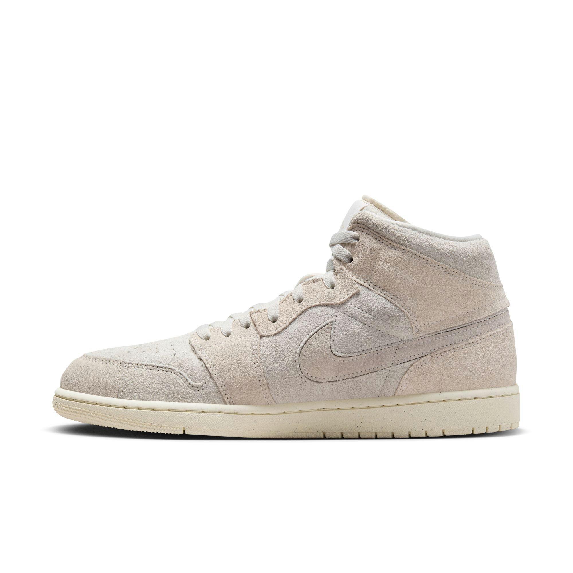 Jordan 1 Mid SE Craft Men's "Pale Ivory/Sail/Legend Lt Brown" Shoe