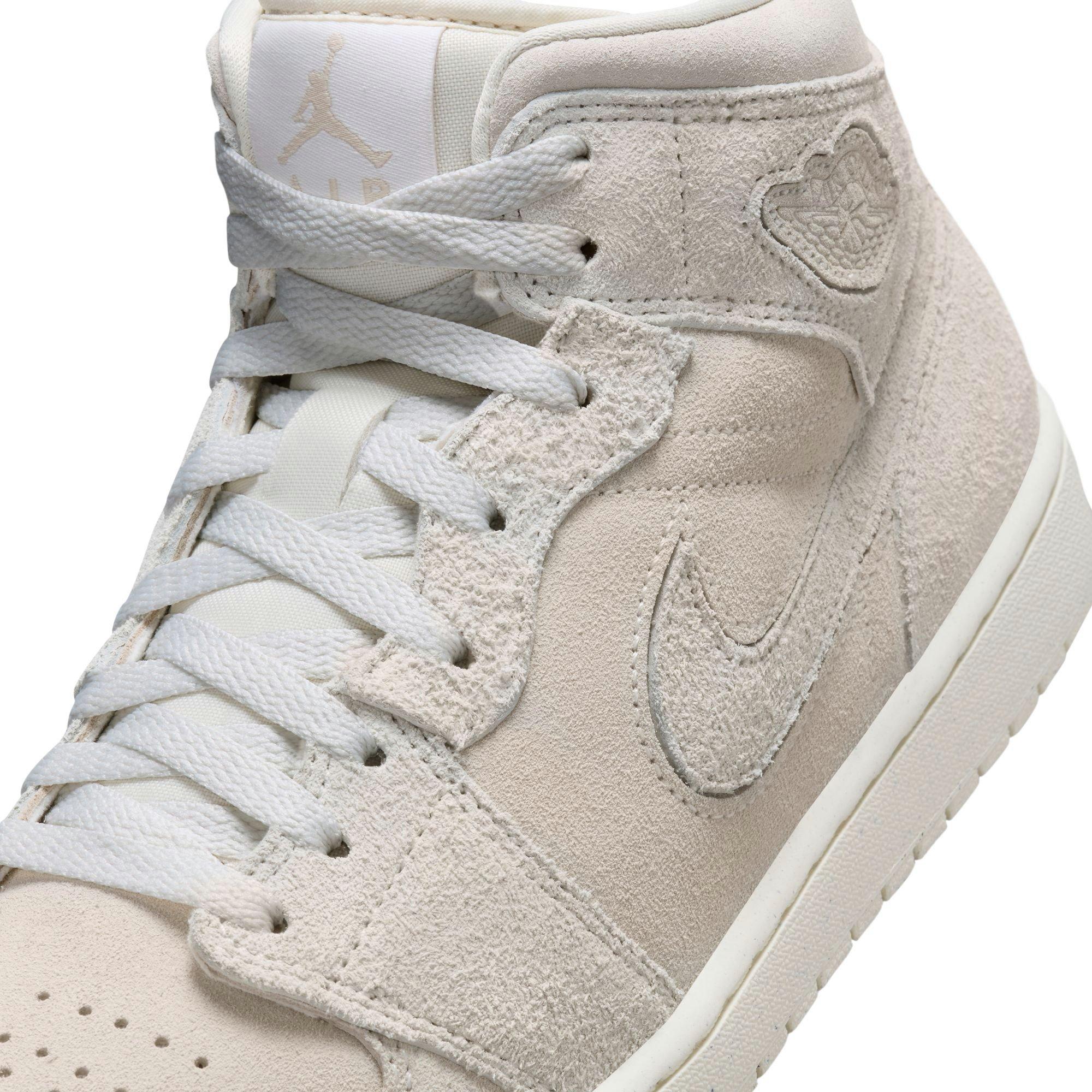 Jordan 1 Mid SE Craft Men's "Pale Ivory/Sail/Legend Lt Brown" Shoe