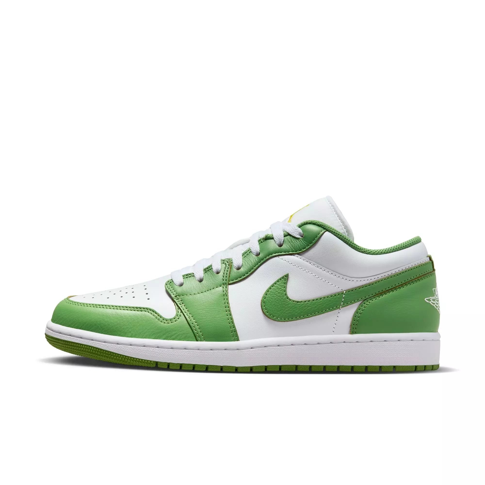 Jordan 1 Low SE "White/Chlorophyll/Lightening" Men's Shoe - WHITE/GREEN