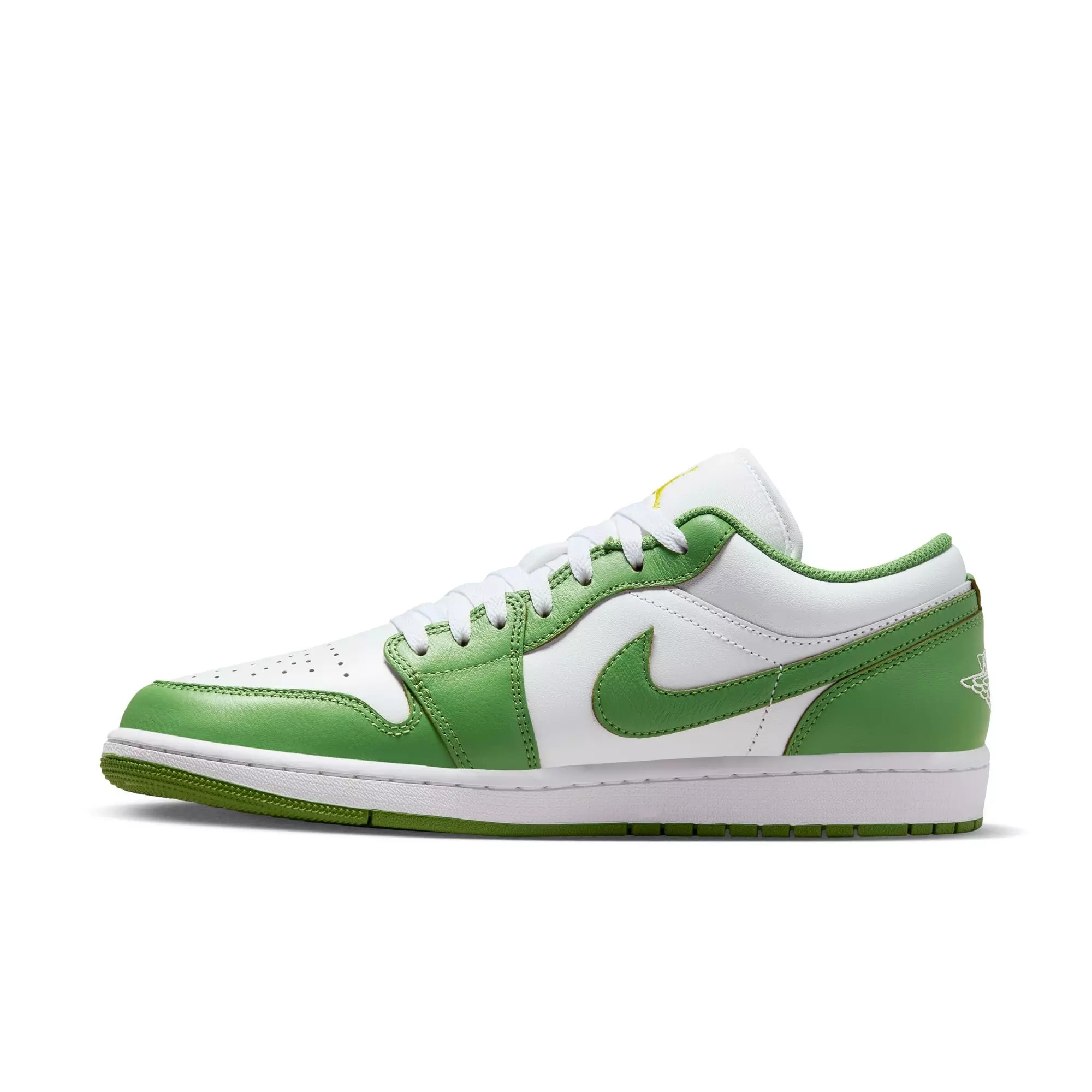 Jordan 1 Low SE "White/Chlorophyll/Lightening" Men's Shoe - WHITE/GREEN