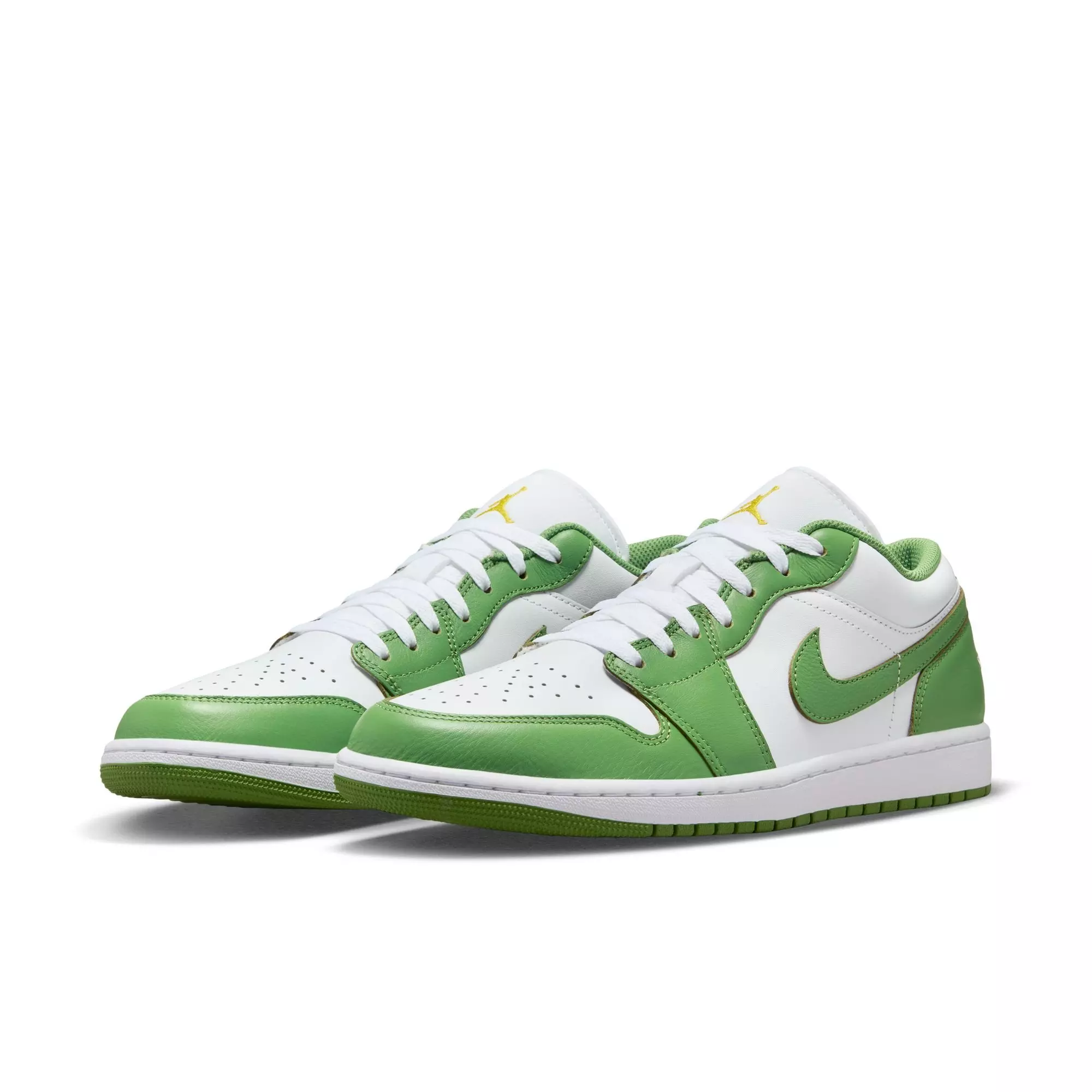 Jordan 1 Low SE "White/Chlorophyll/Lightening" Men's Shoe - WHITE/GREEN