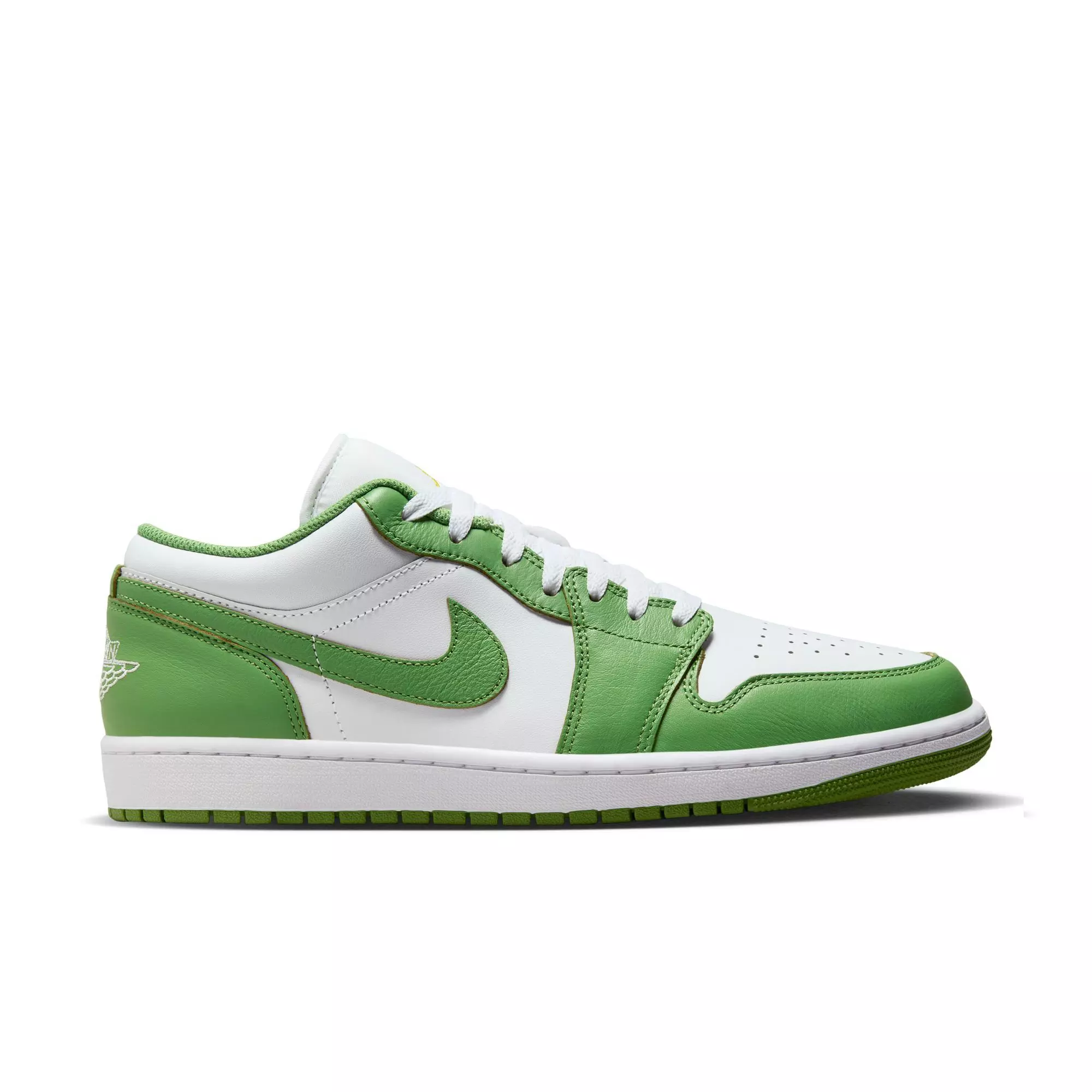 Jordan 1 Low SE "White/Chlorophyll/Lightening" Men's Shoe - WHITE/GREEN