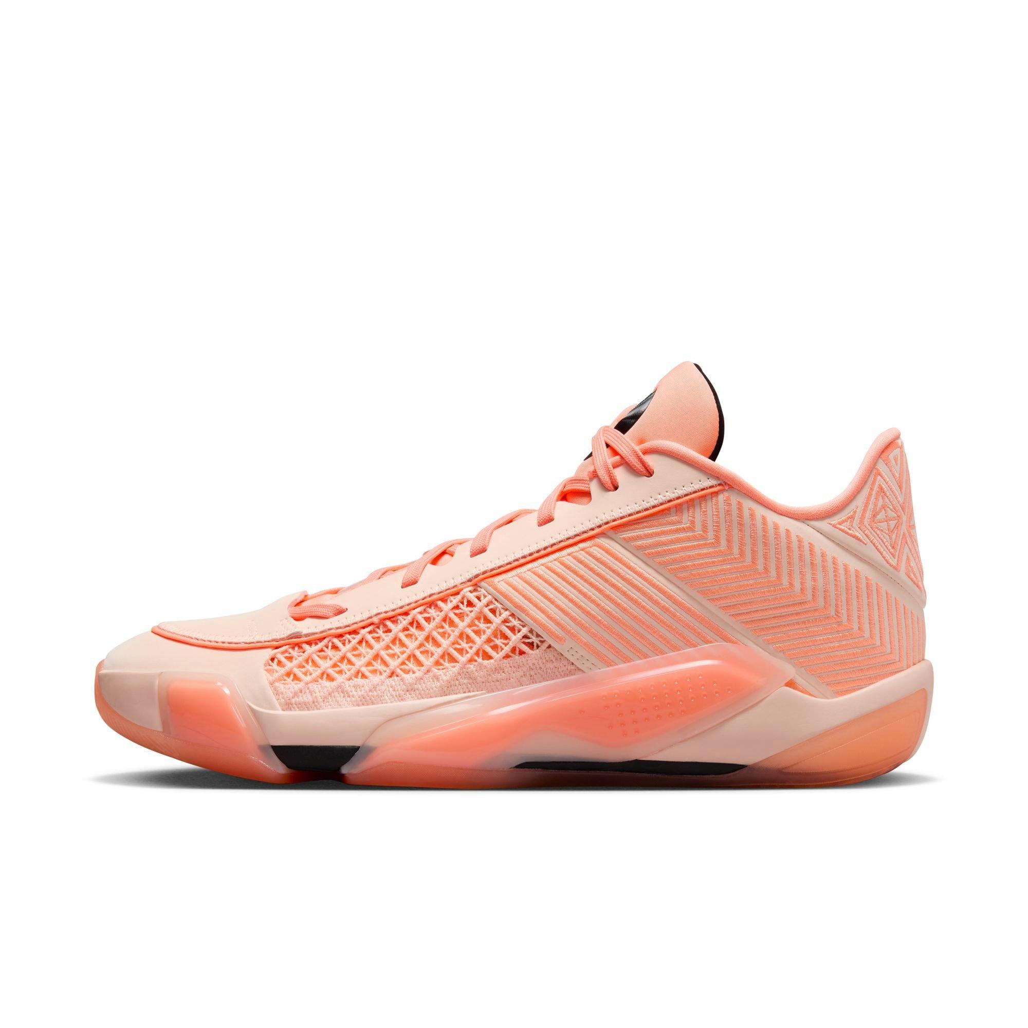 Jordan XXXVIII Low "Crimson Tint" Men's Basketball Shoe - CRIMSON TINT/BLACK/ORANGE PULSE Thumbnail View 6