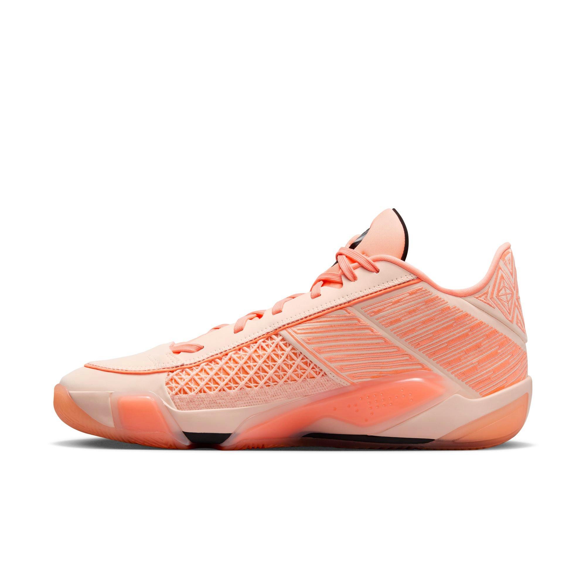 Jordan XXXVIII Low "Crimson Tint" Men's Basketball Shoe - CRIMSON TINT/BLACK/ORANGE PULSE Thumbnail View 7