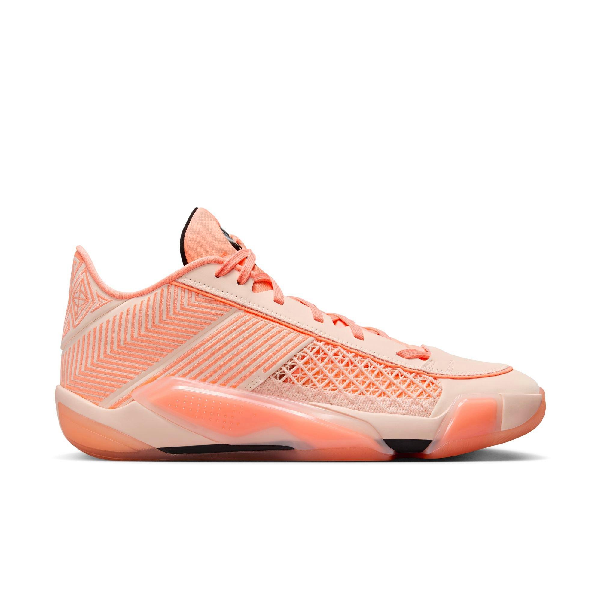 Jordan XXXVIII Low "Crimson Tint" Men's Basketball Shoe - CRIMSON TINT/BLACK/ORANGE PULSE Thumbnail View 1