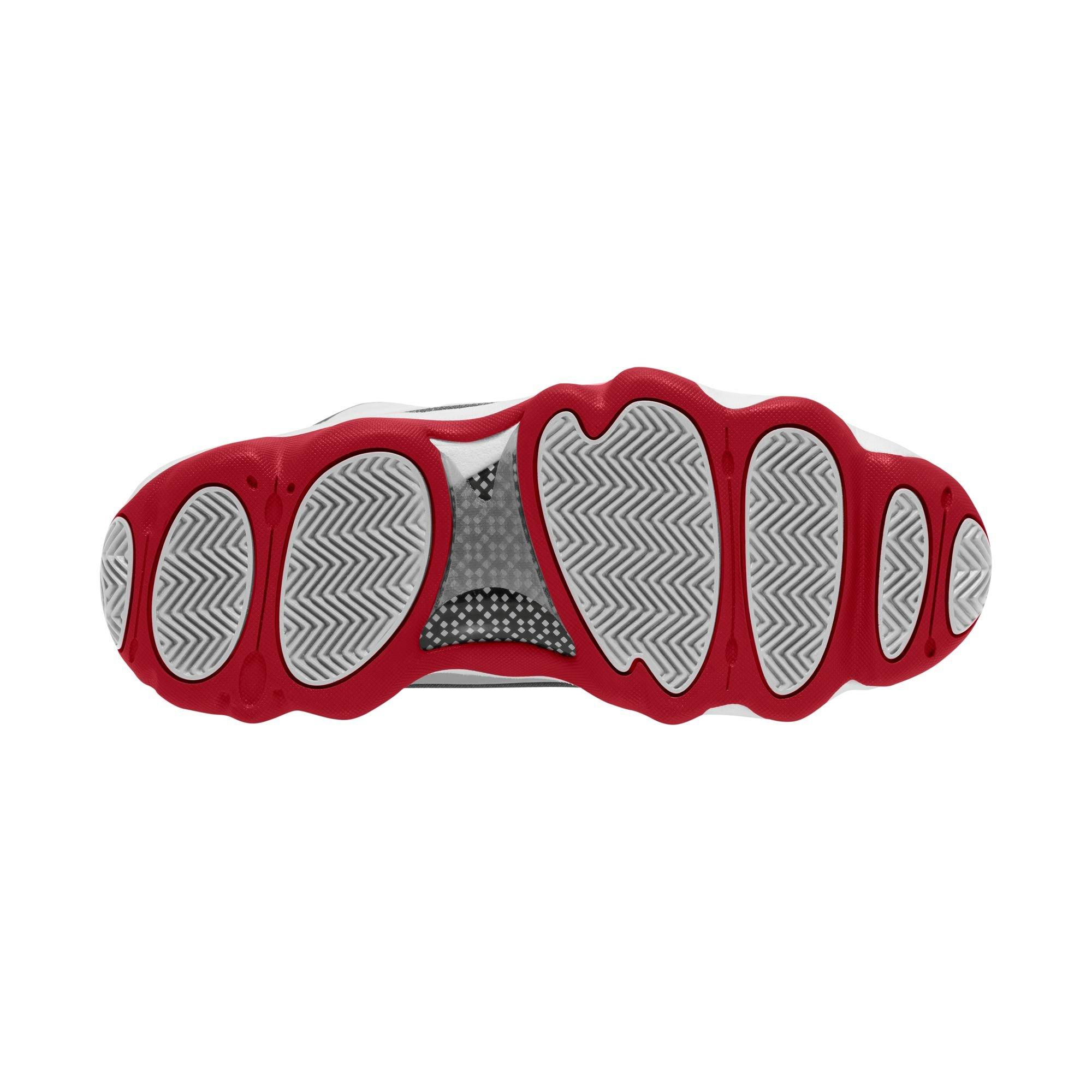 Jordan Pro Strong "White/Gym Red/Black" Men's Shoe - WHITE/RED/BLACK Thumbnail View 3