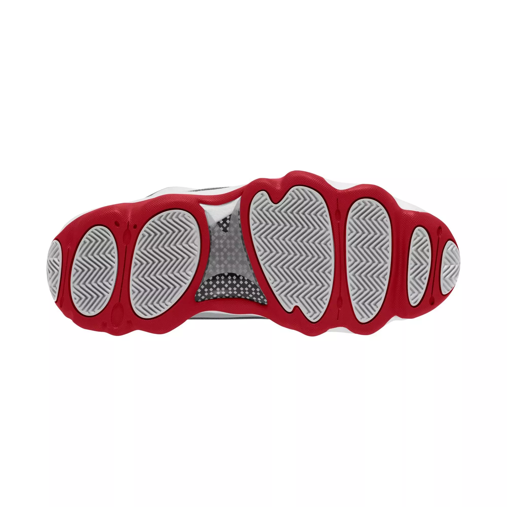 Jordan Pro Strong "White/Gym Red/Black" Men's Shoe - WHITE/RED/BLACK