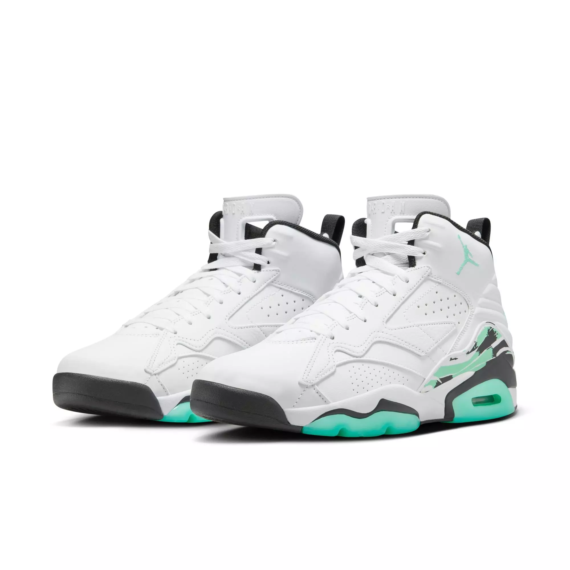 Jordan MVP "White/Green Glow/Black" Men's Shoe - WHITE/GREEN