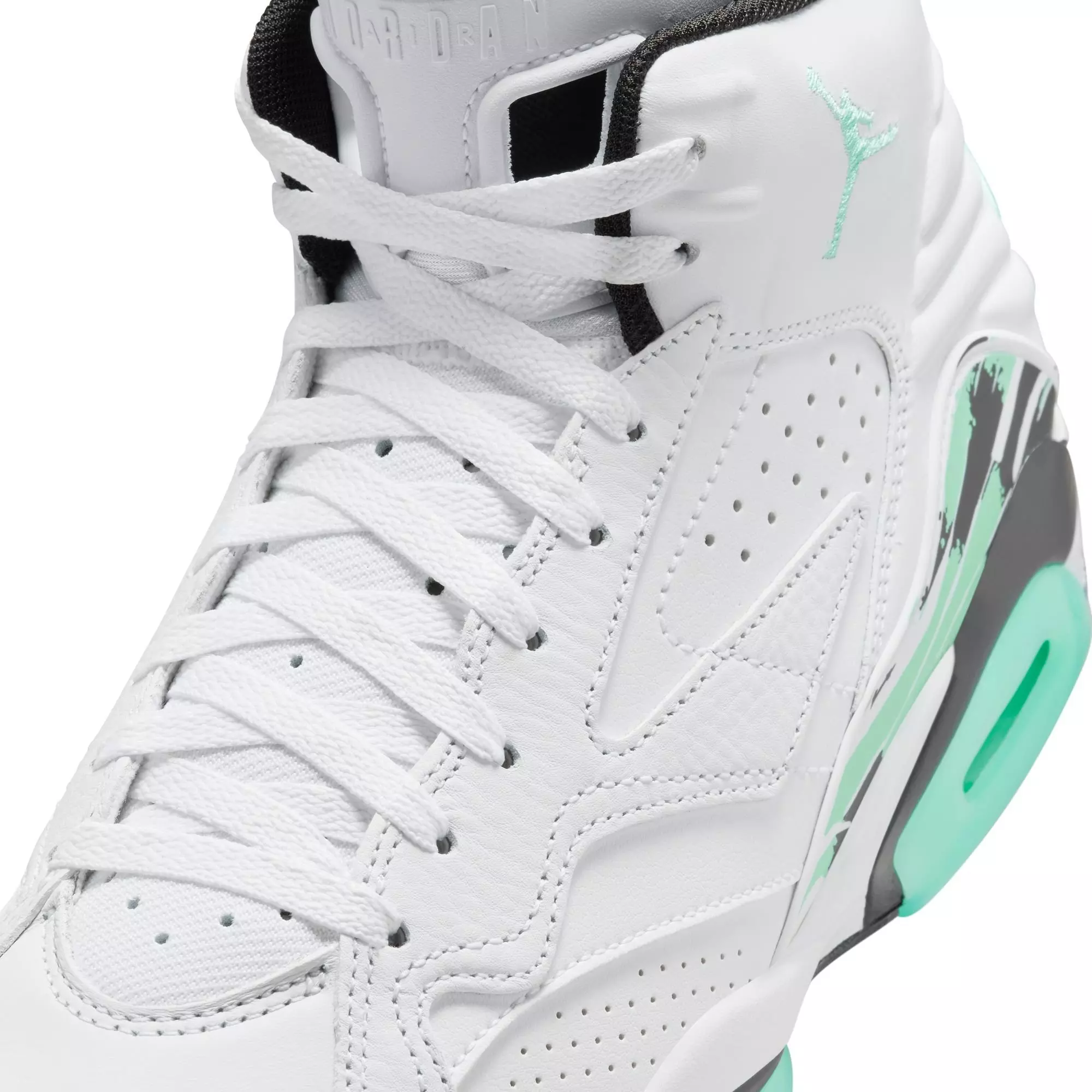 Jordan MVP "White/Green Glow/Black" Men's Shoe - WHITE/GREEN