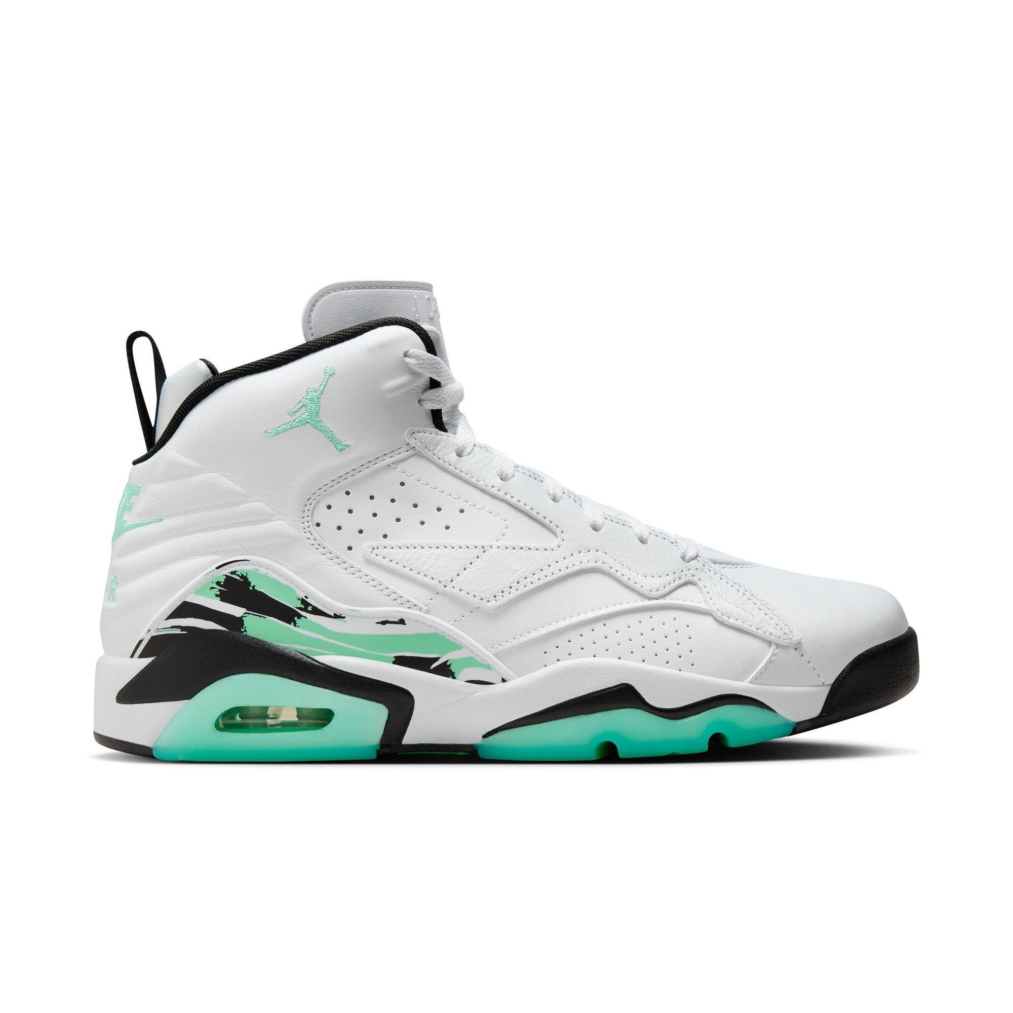 Jordan MVP "White/Green Glow/Black" Men's Shoe - WHITE/GREEN Thumbnail View 1