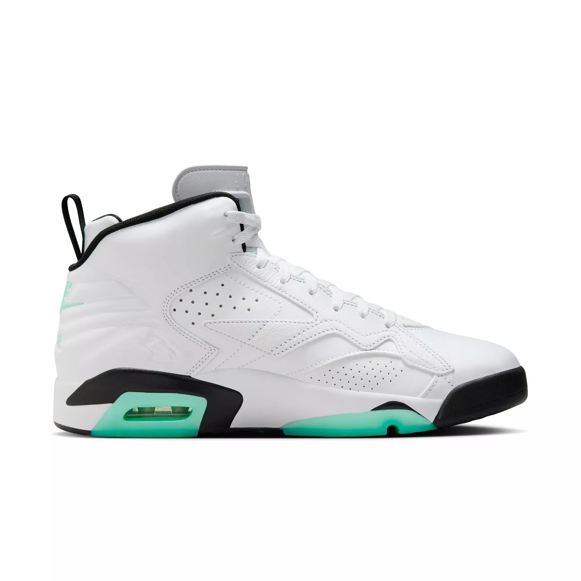 Jordan MVP "White/Green Glow/Black" Men's Shoe - WHITE/GREEN