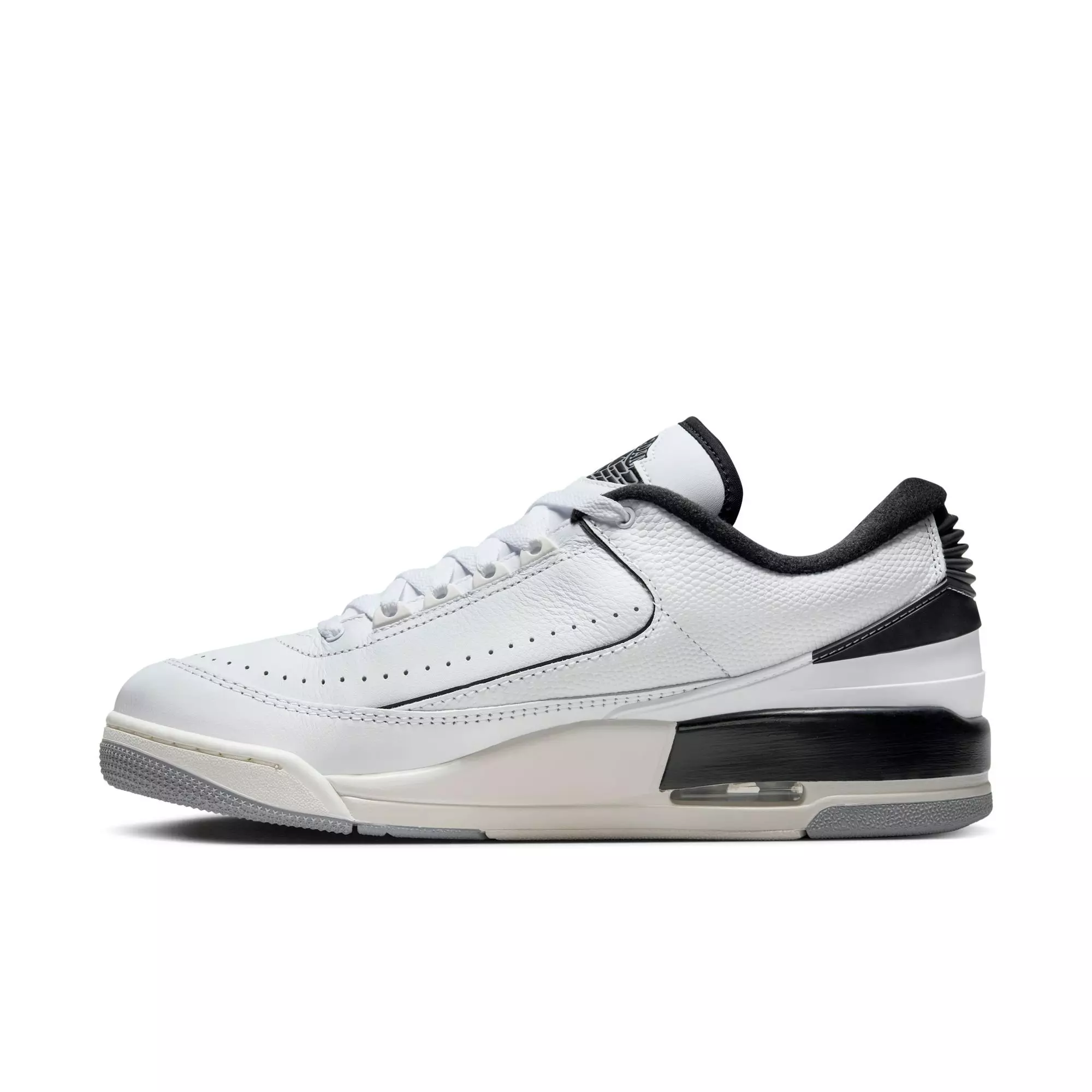 Jordan 2/3 "White/Black/Sail/Cement Grey" Men's Shoe - WHITE/BLACK/GREY