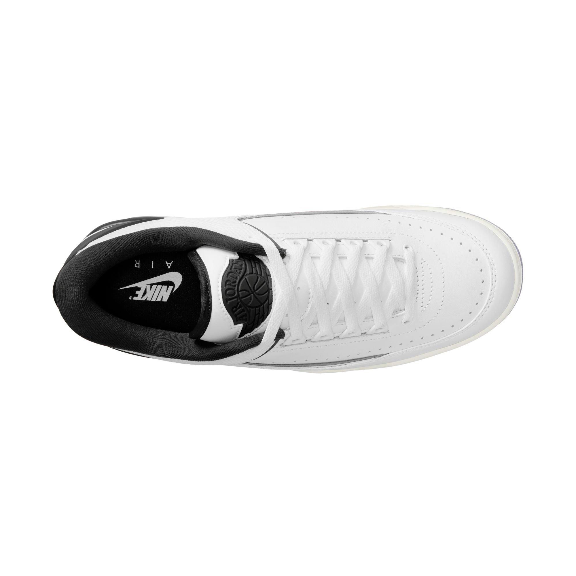 Jordan 2/3 "White/Black/Sail/Cement Grey" Men's Shoe - WHITE/BLACK/GREY Thumbnail View 3