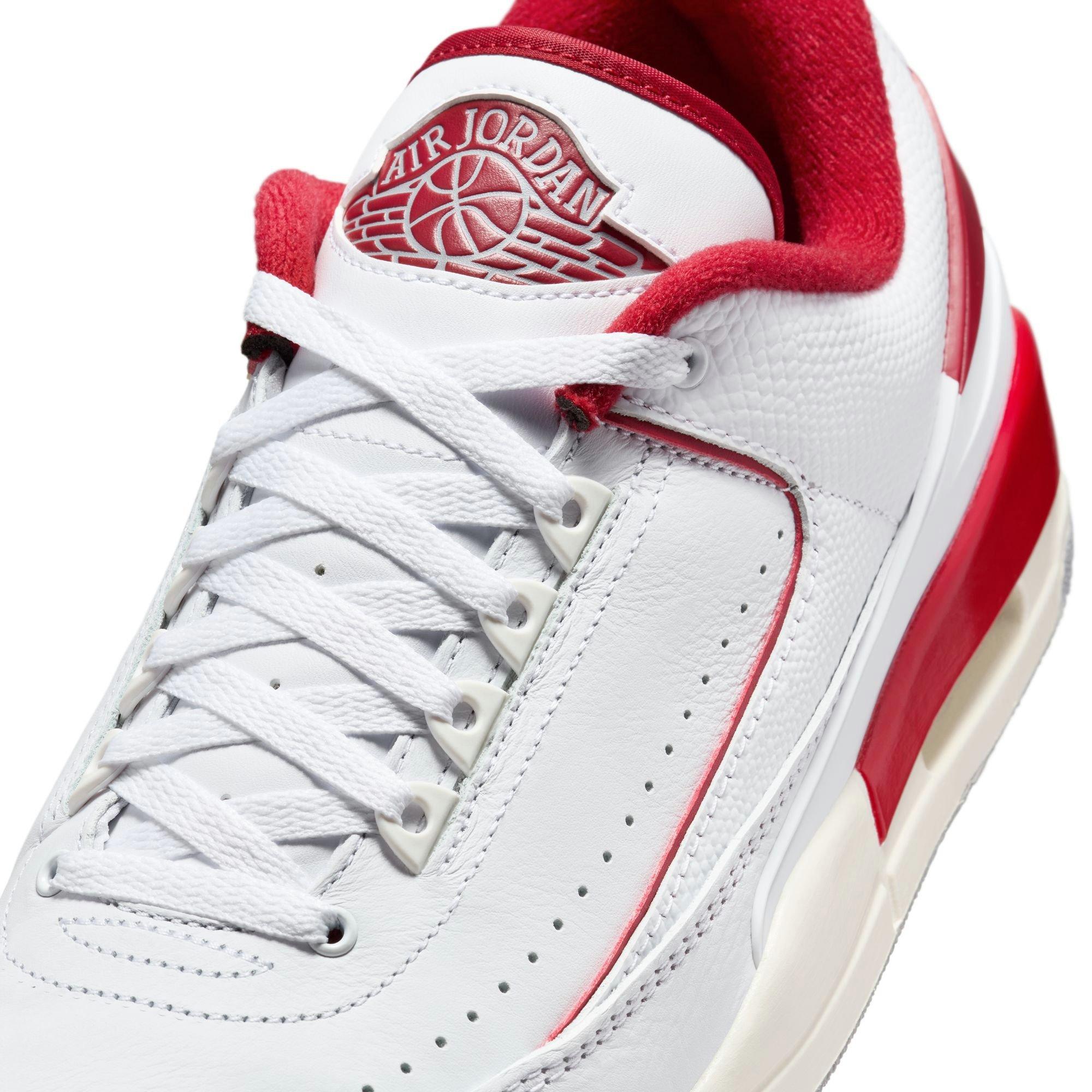 Jordan 2/3 "White/Varsity Red/Sail/Cement Grey" Men's Shoe - WHITE/RED/GREY Thumbnail View 9