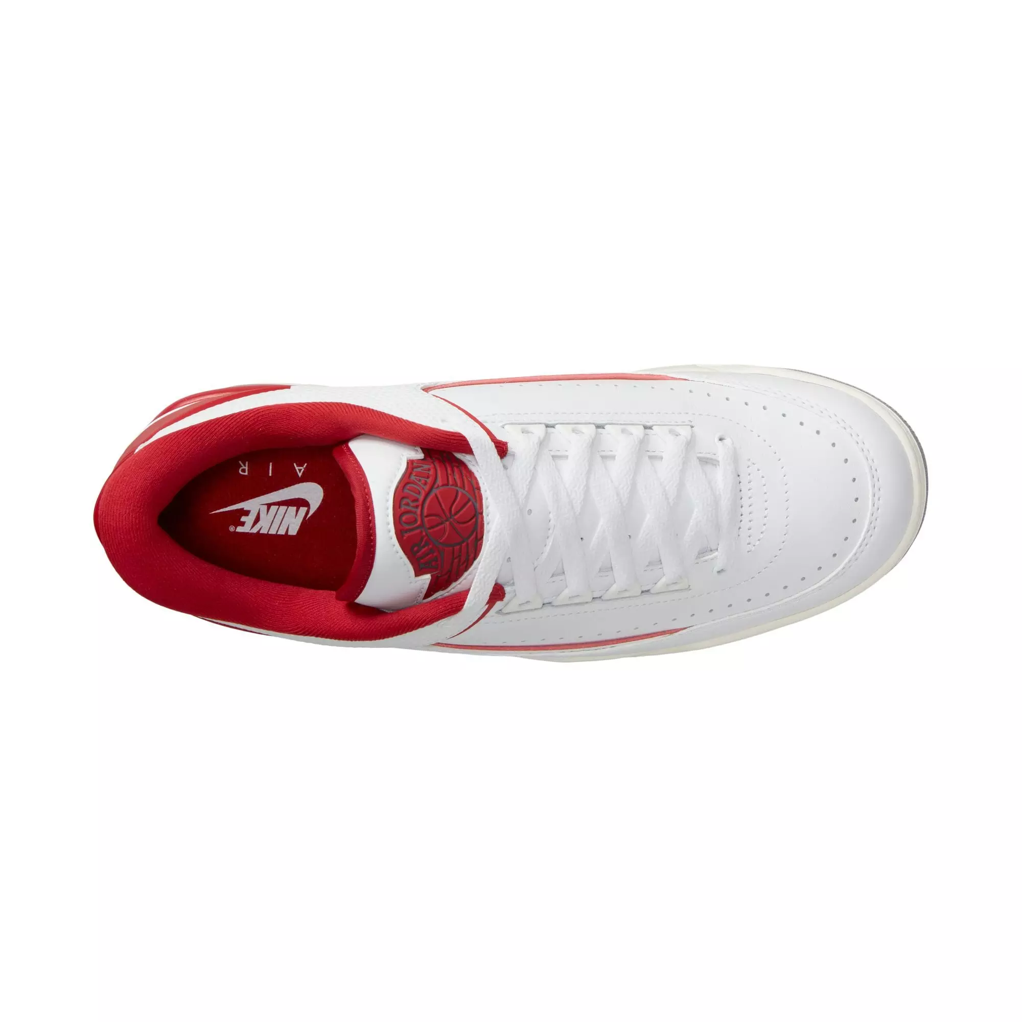 Jordan 2/3 "White/Varsity Red/Sail/Cement Grey" Men's Shoe - WHITE/RED/GREY