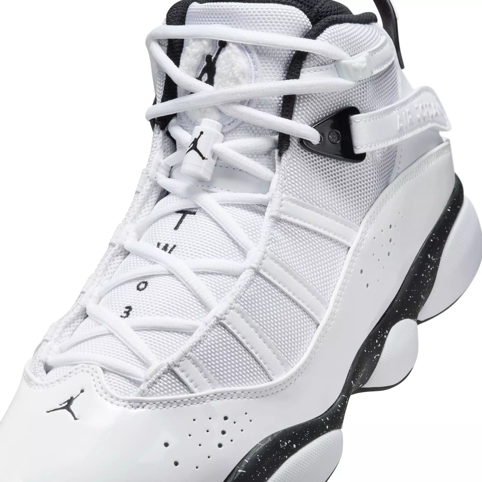Jordan 6 Rings "White/Black" Men's Shoe - WHITE/BLACK