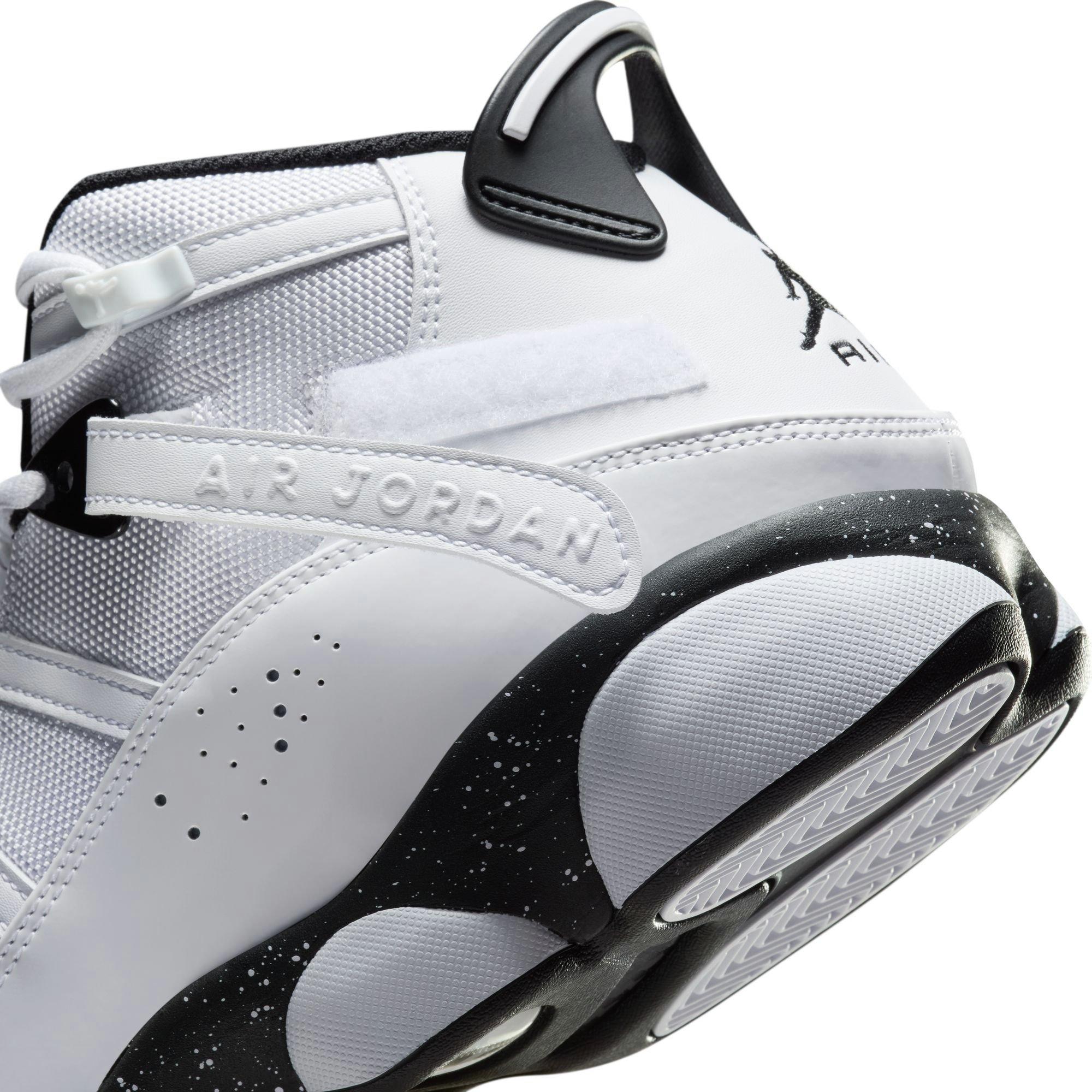 Jordan 6 Rings "White/Black" Men's Shoe - WHITE/BLACK Thumbnail View 10