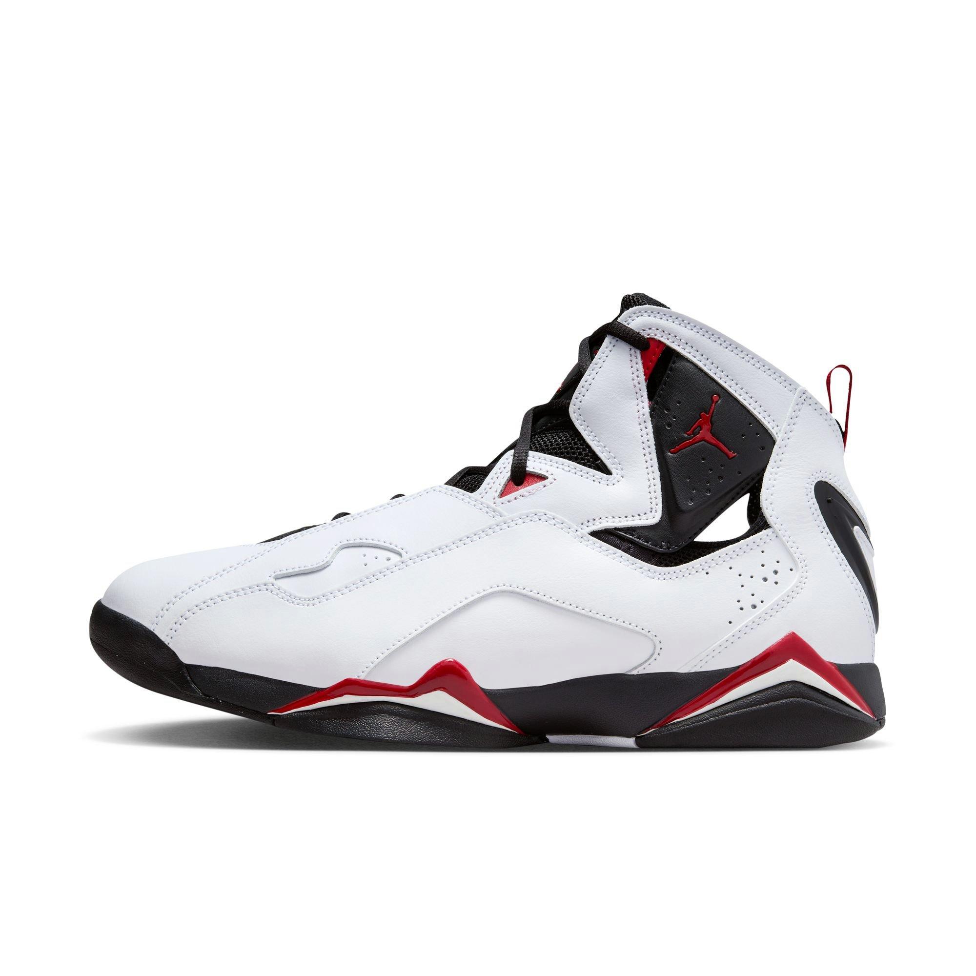 Jordan red black and white shoes on sale