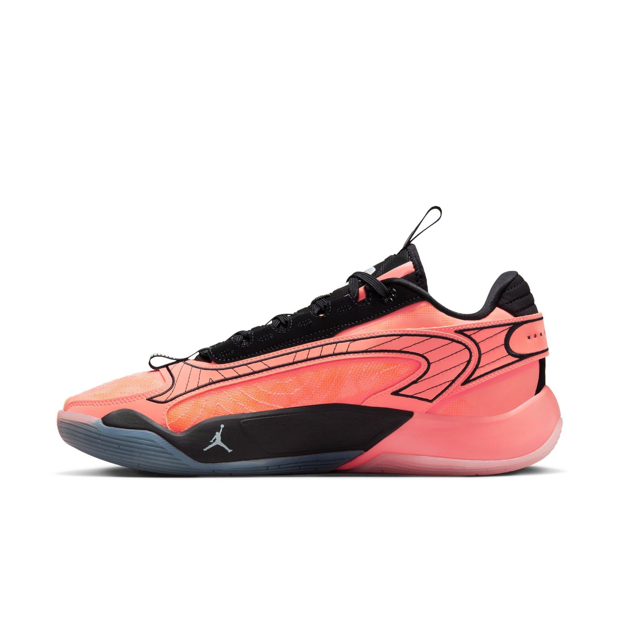 Jordan Luka 2 "Mango" Men's Basketball Shoe - BRIGHT MANGO/BARELY GREEN/BLACK Thumbnail View 7