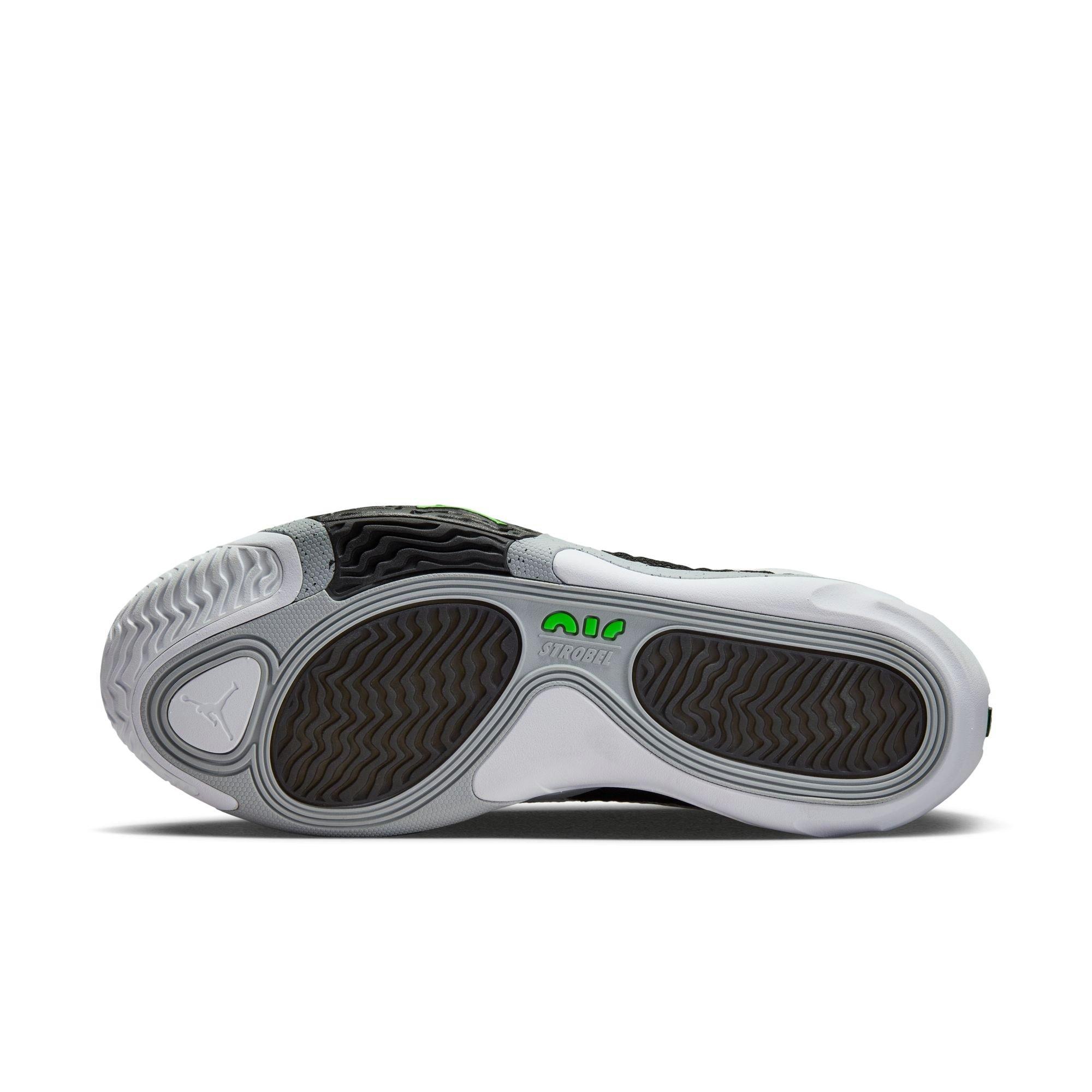 Jordan Tatum 2 "White Cement" Men's Basketball Shoe -  WHITE/ELECTRIC GREEN/BLACK Thumbnail View 11