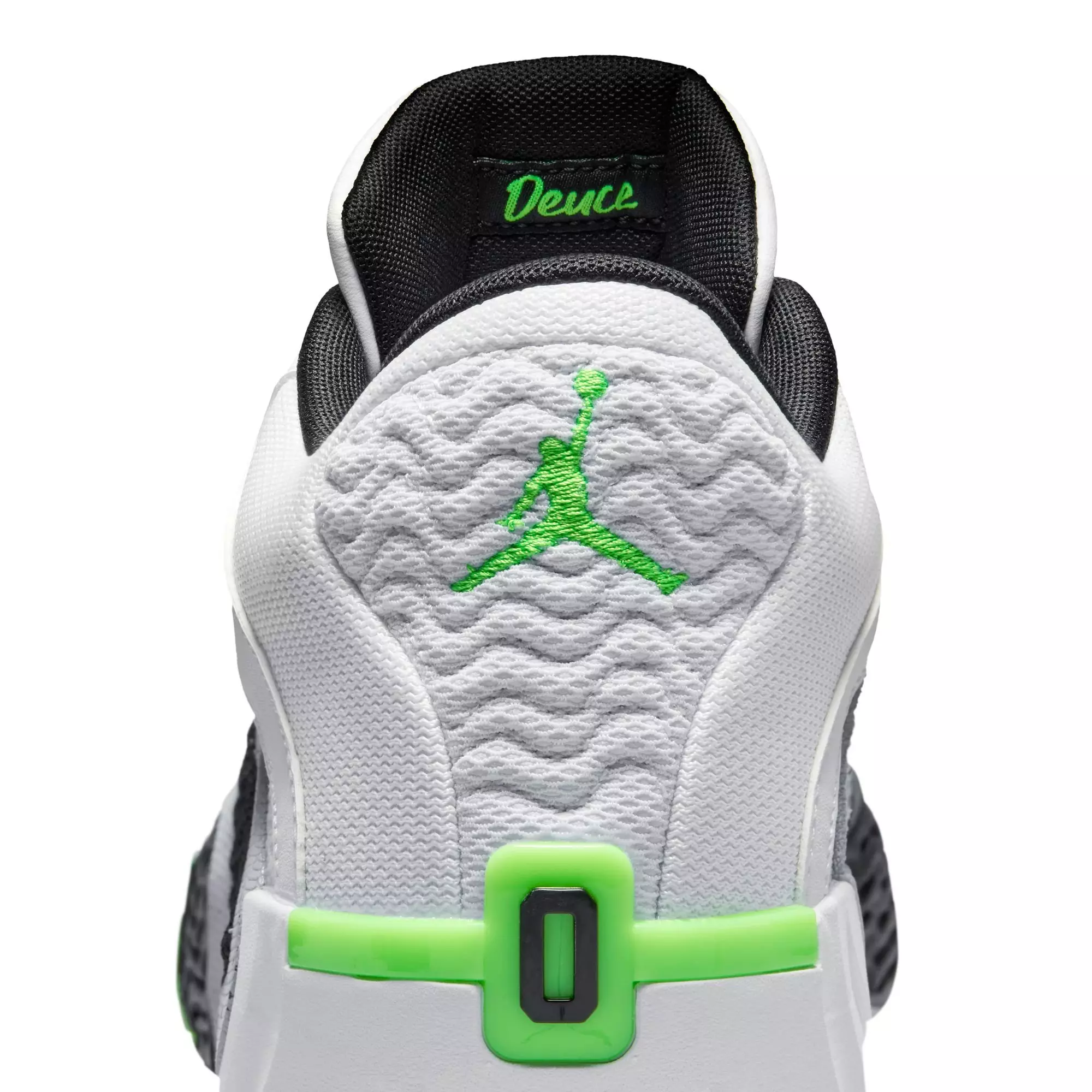 Jordan Tatum 2 "White Cement" Men's Basketball Shoe -  WHITE/ELECTRIC GREEN/BLACK