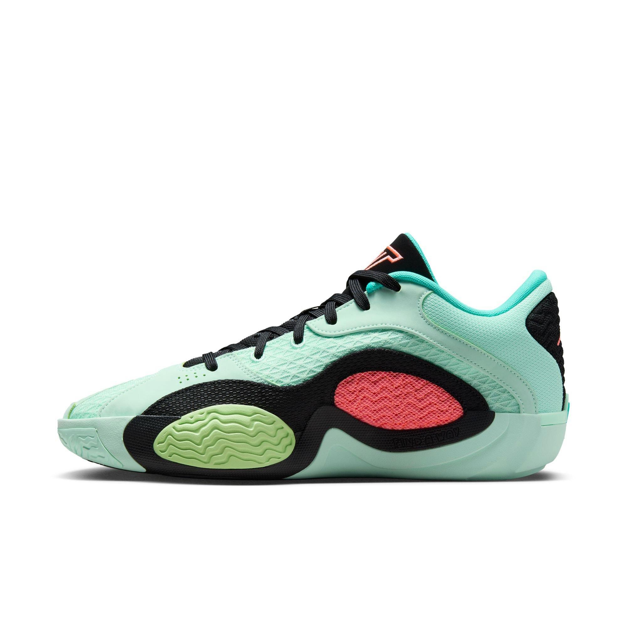Jordan Tatum 2 "Vortex" Men's Basketball Shoe - MINT FOAM/LAVA GLOW/BLACK Thumbnail View 7