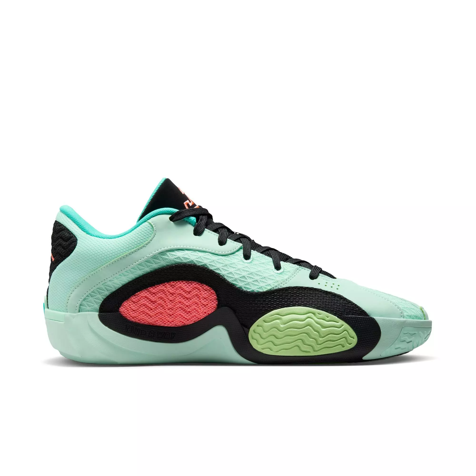 Jordan Tatum 2 "Vortex" Men's Basketball Shoe - MINT FOAM/LAVA GLOW/BLACK