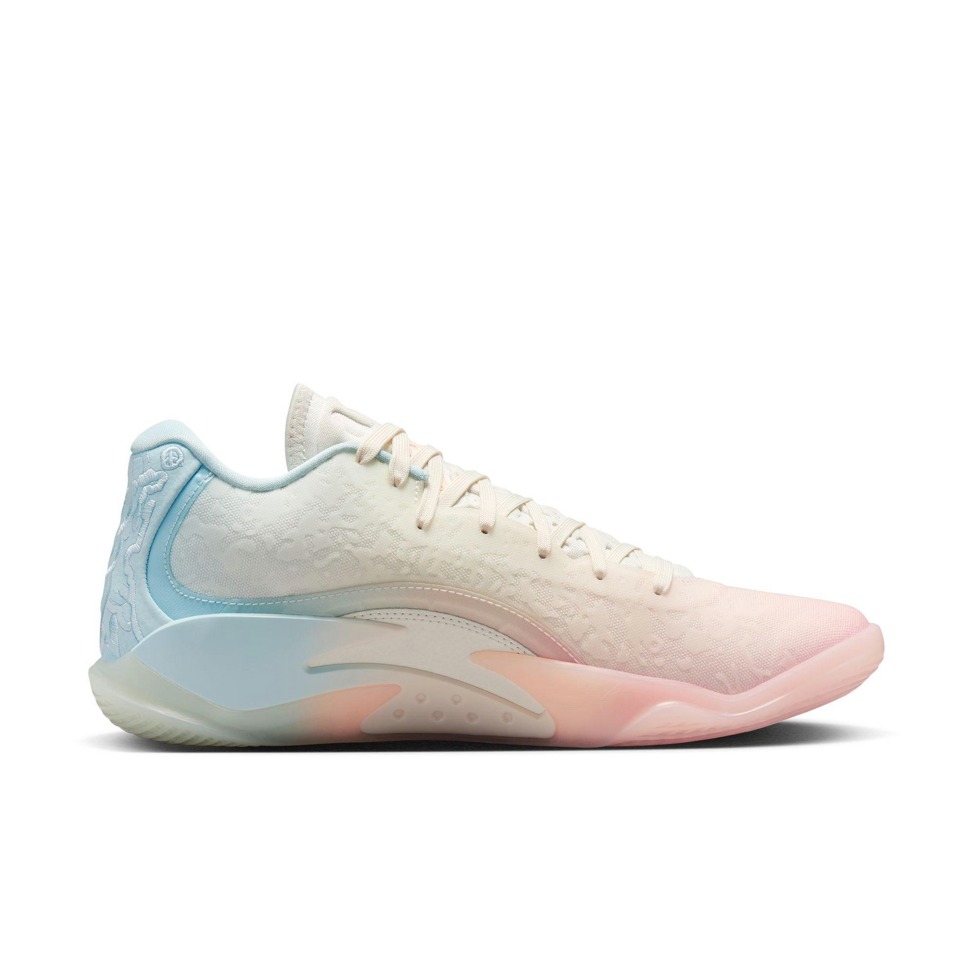 Jordan Zion 3 NRG "Rising" Men's Basketball Shoe - BLEACHED CORAL/CRIMSON TINT/PALE IVORY Thumbnail View 2
