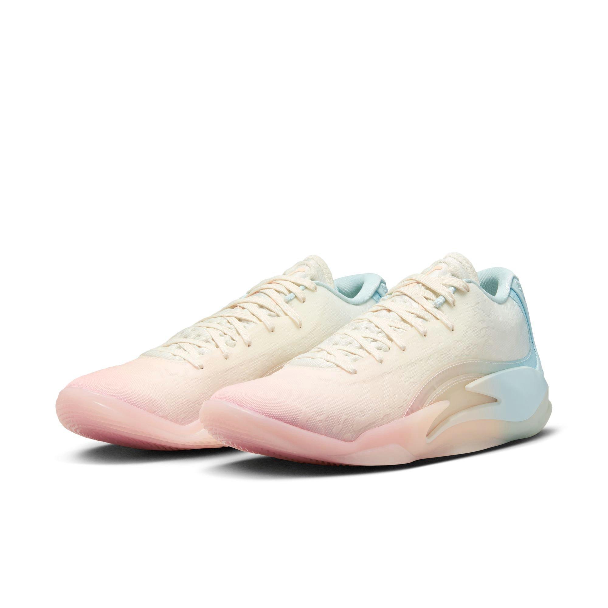 Jordan Zion 3 NRG "Rising" Men's Basketball Shoe - BLEACHED CORAL/CRIMSON TINT/PALE IVORY Thumbnail View 3