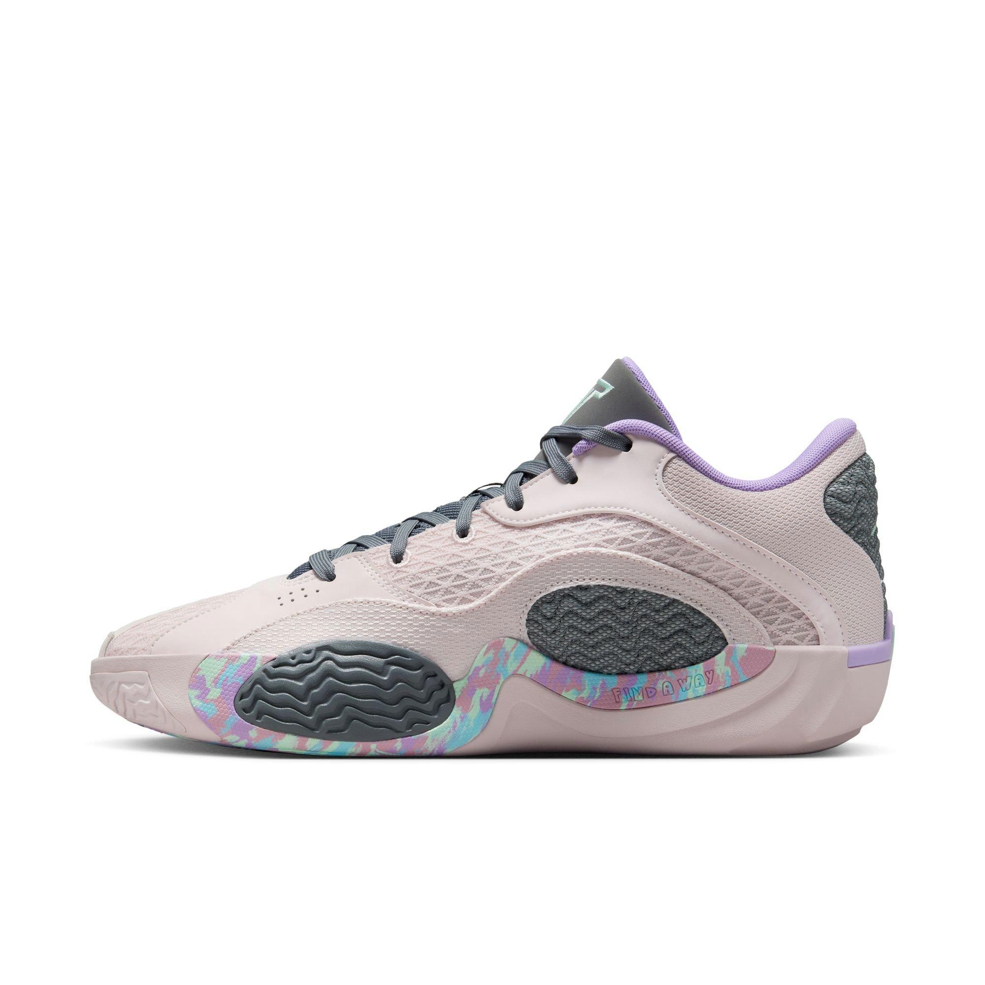 Jordan Tatum 2 "Sidewalk Chalk" Men's Basketball Shoe - SOFT PINK/MINT FOAM/SMOKE Thumbnail View 7