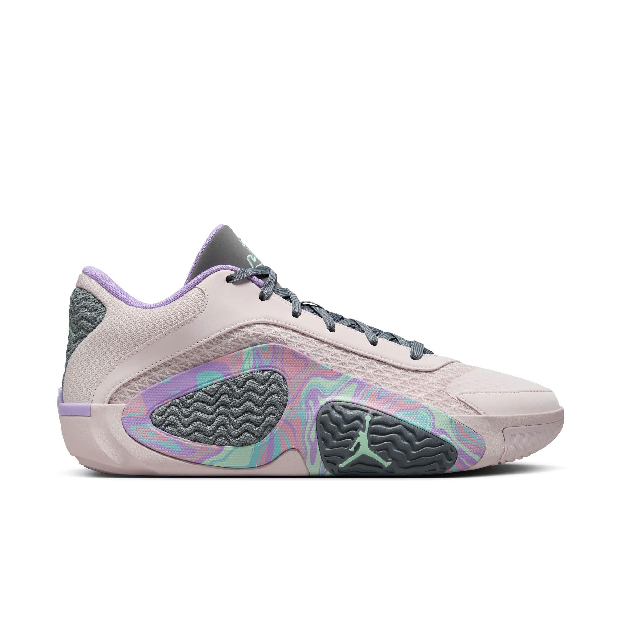 Jordan Tatum 2 "Sidewalk Chalk" Men's Basketball Shoe - SOFT PINK/MINT FOAM/SMOKE Thumbnail View 1
