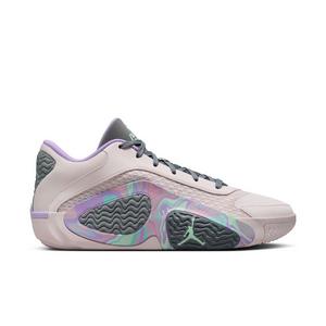Pink jordan basketball shoes hot sale