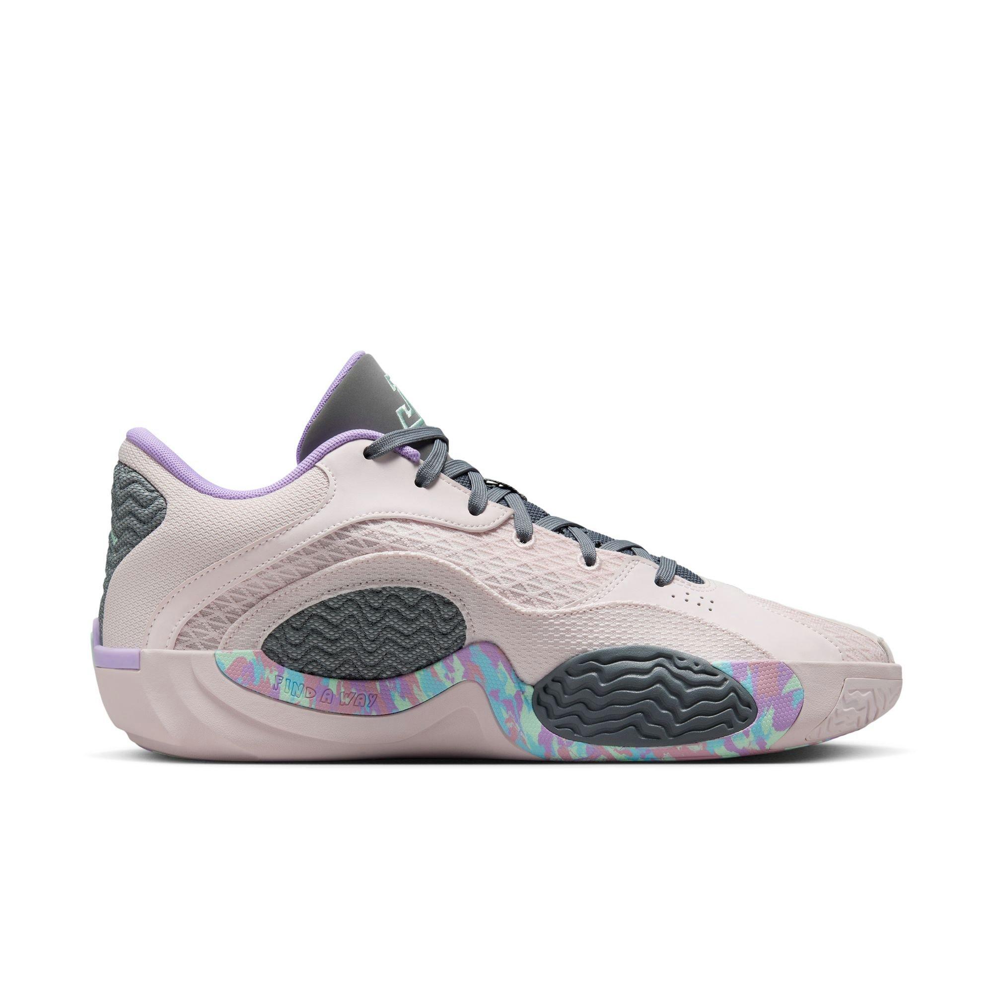 Jordan Tatum 2 "Sidewalk Chalk" Men's Basketball Shoe - SOFT PINK/MINT FOAM/SMOKE Thumbnail View 2