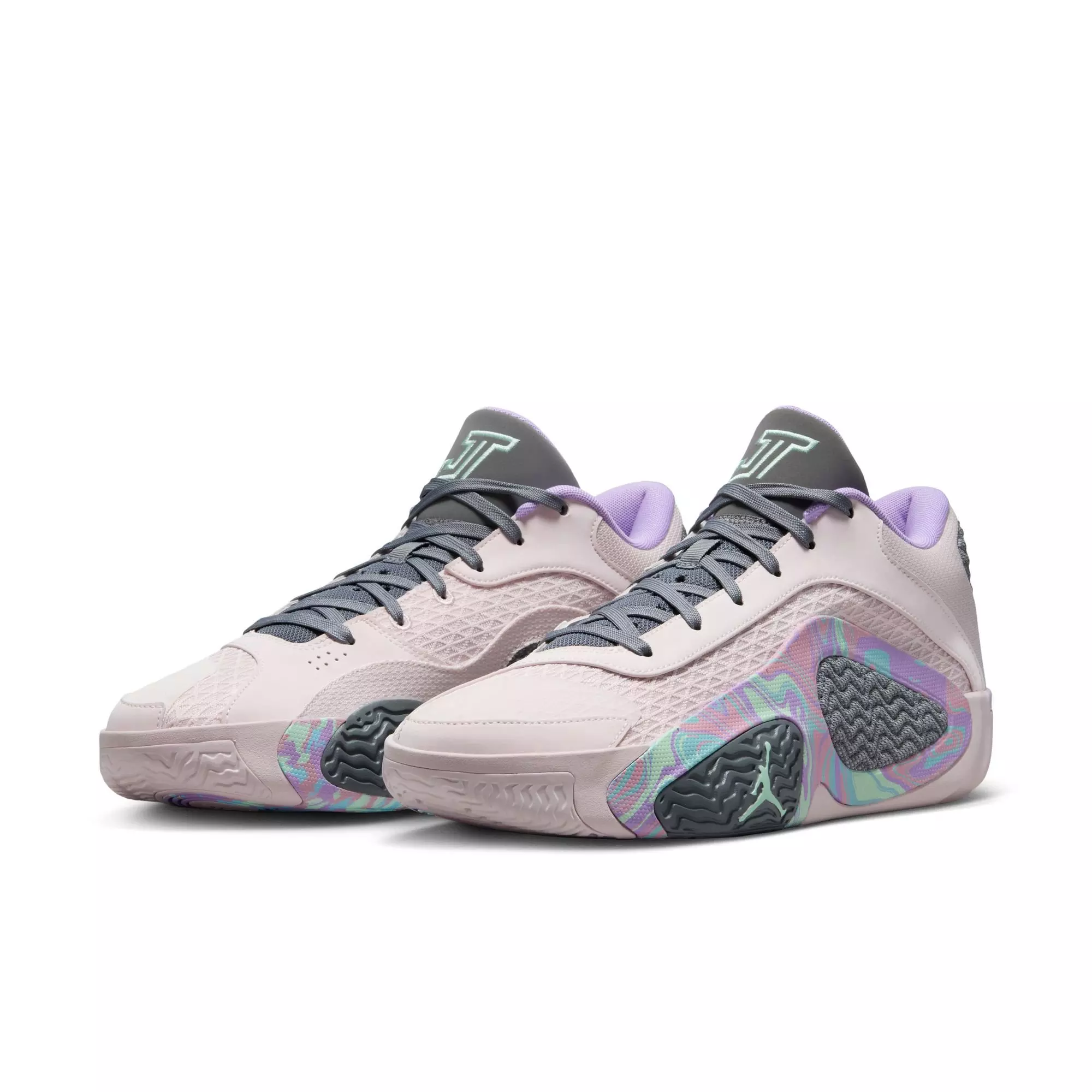 Jordan Tatum 2 "Sidewalk Chalk" Men's Basketball Shoe - SOFT PINK/MINT FOAM/SMOKE
