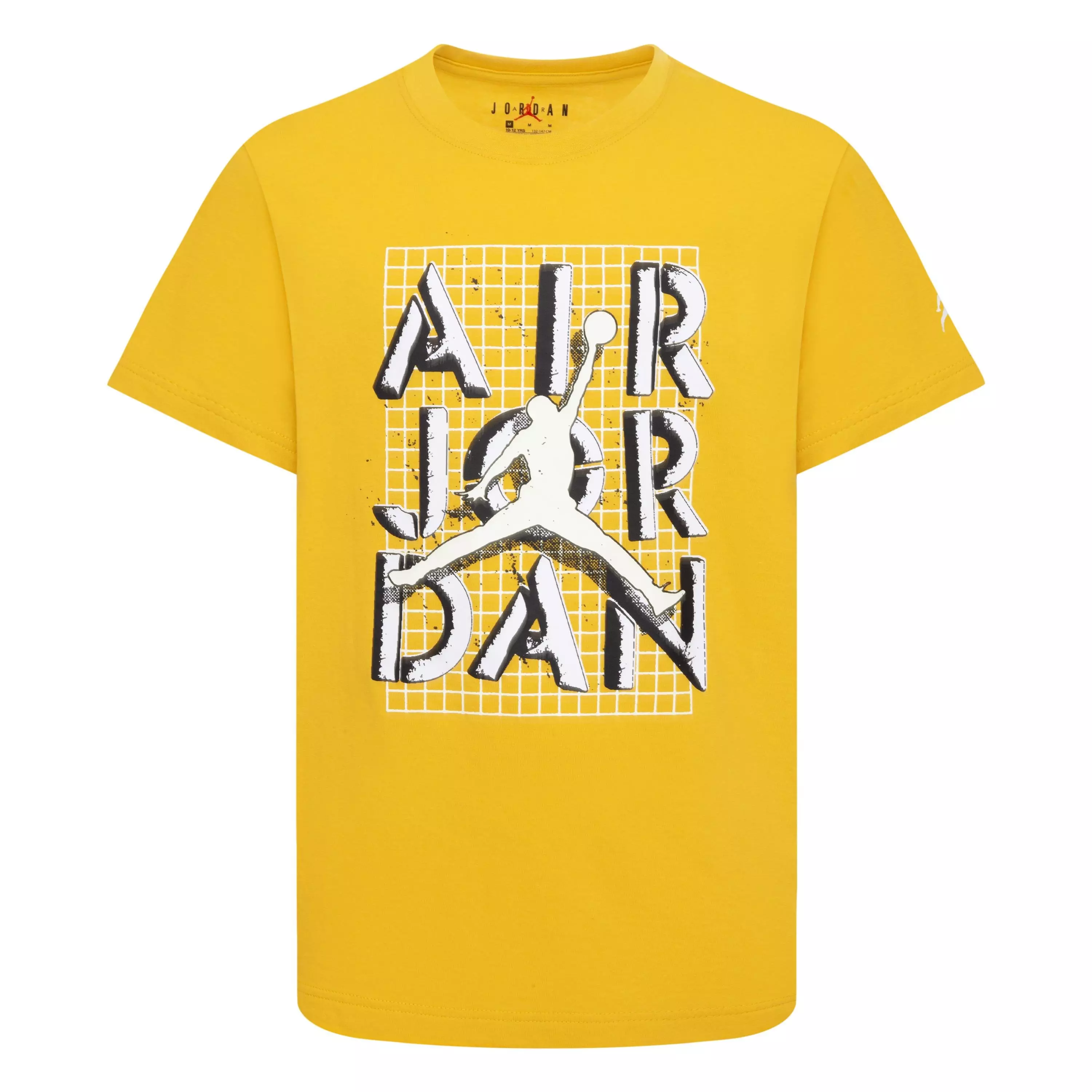 Jordan Big Boys' Jumpman Stack Tee - Yellow - YELLOW