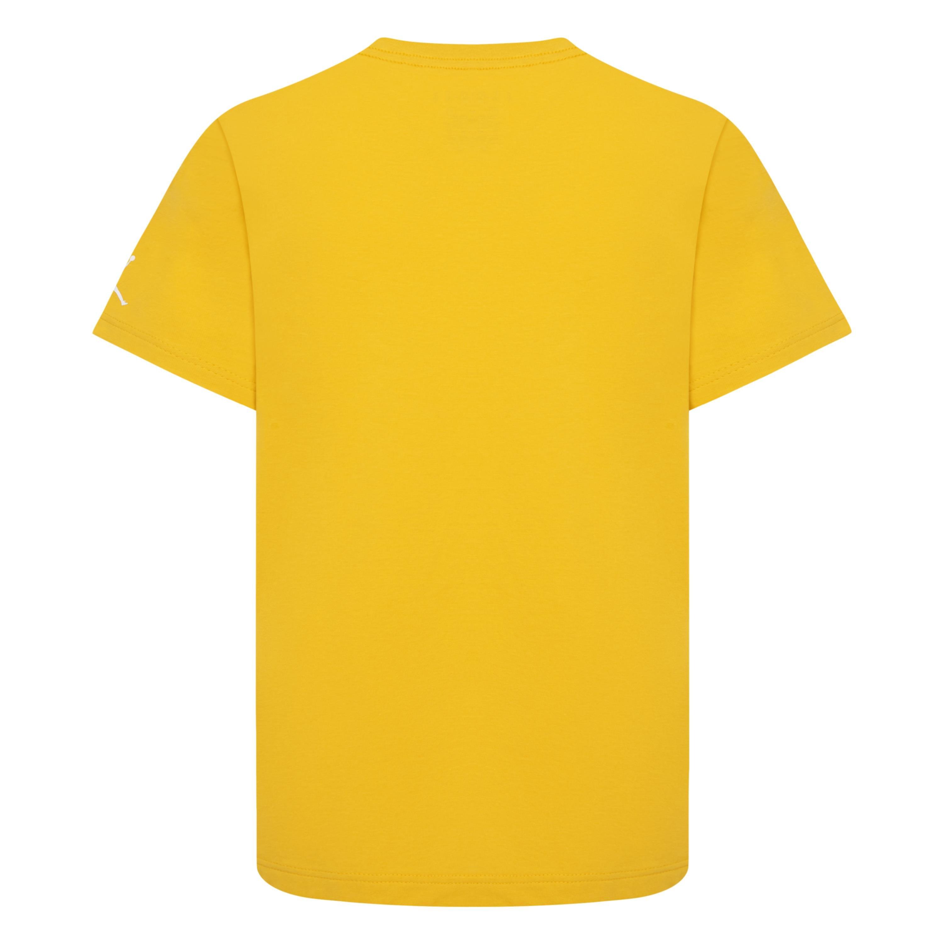 Jordan Big Boys' Jumpman Stack Tee - Yellow - YELLOW Thumbnail View 2