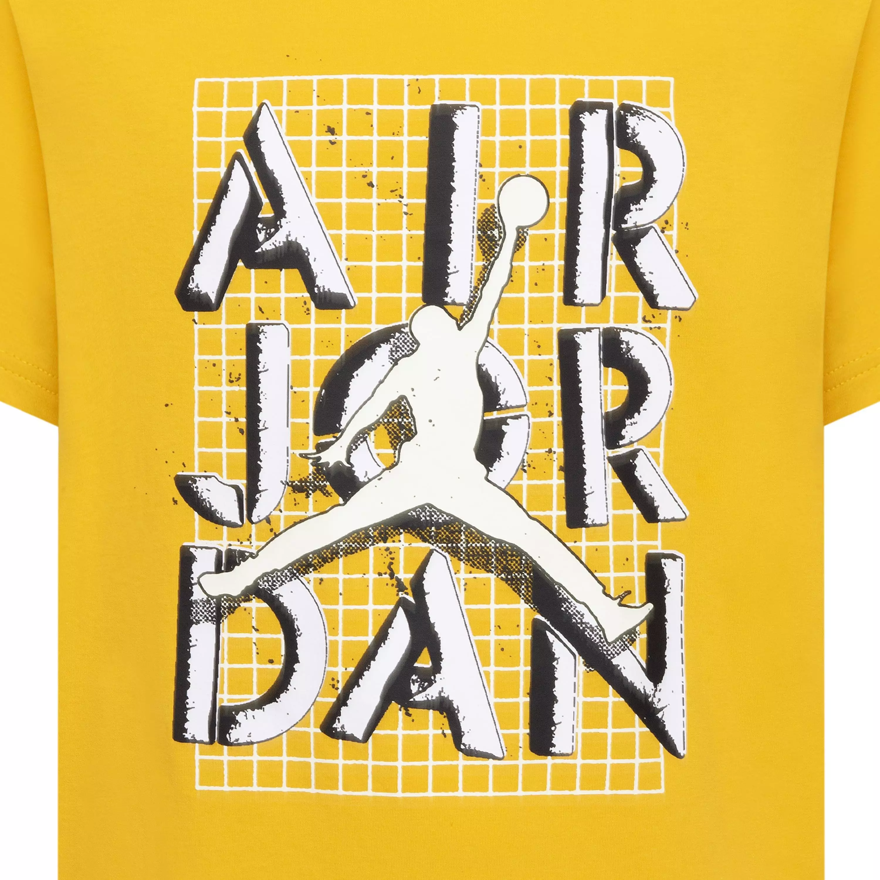 Jordan Big Boys' Jumpman Stack Tee - Yellow - YELLOW