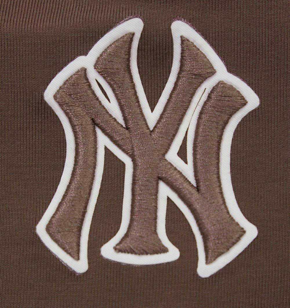 Pro Standard Women's New York Yankees MLB Graffiti Mix Shorts - Brown - BROWN Thumbnail View 4