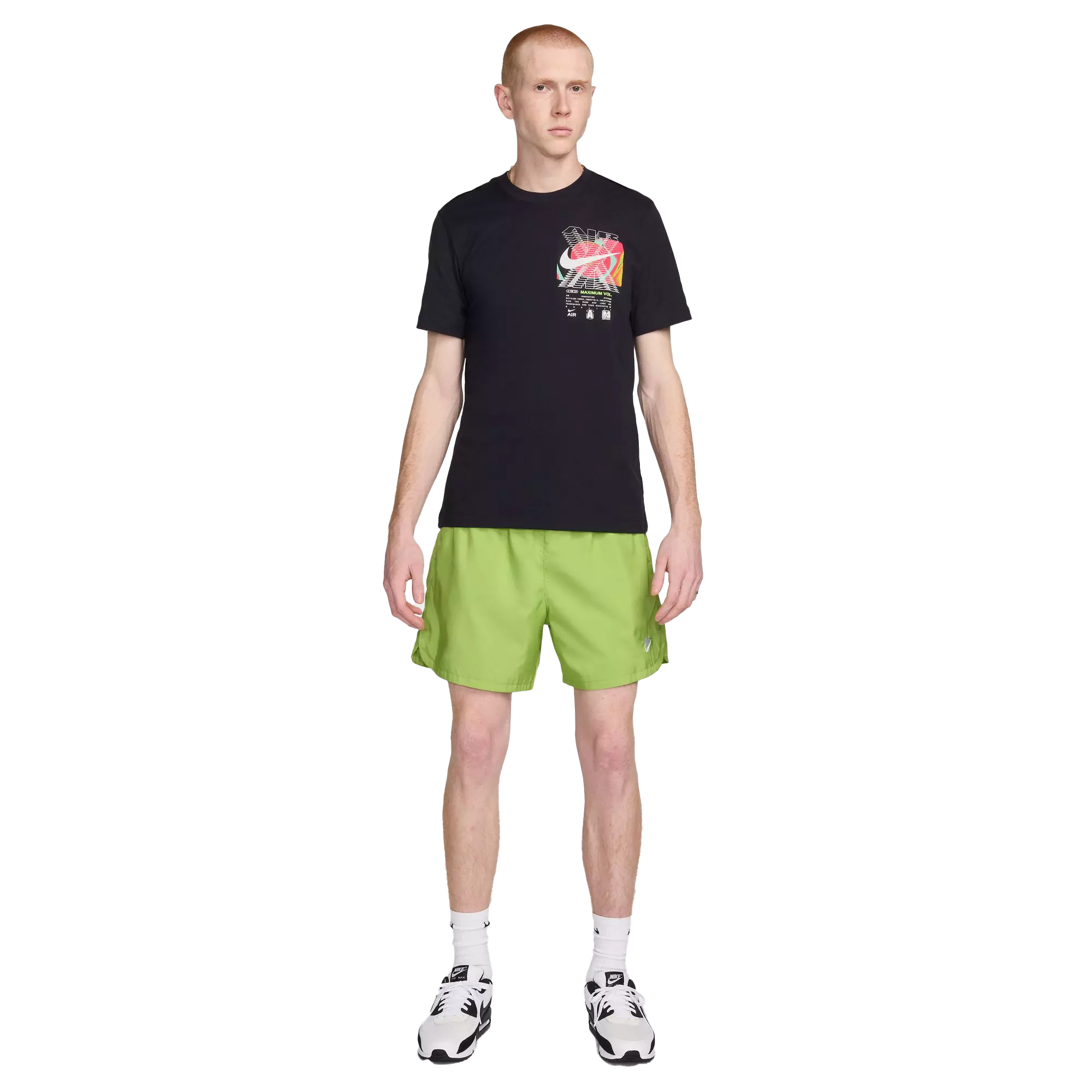 Nike Men's Sportswear Max Volume Graphic Tee - BLACK