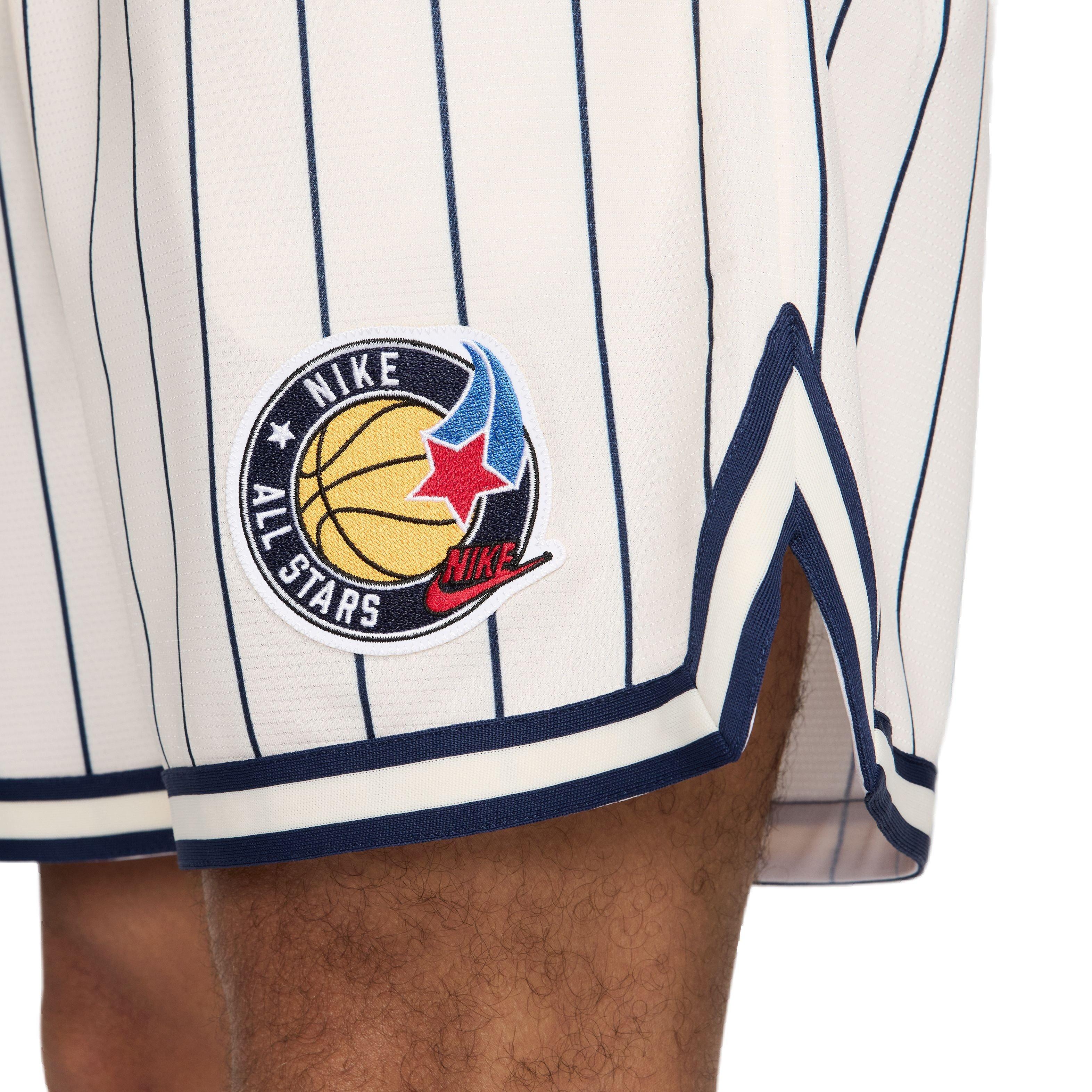 Nike Men's Dri-FIT DNA 6" Basketball Shorts - IVORY Thumbnail View 6