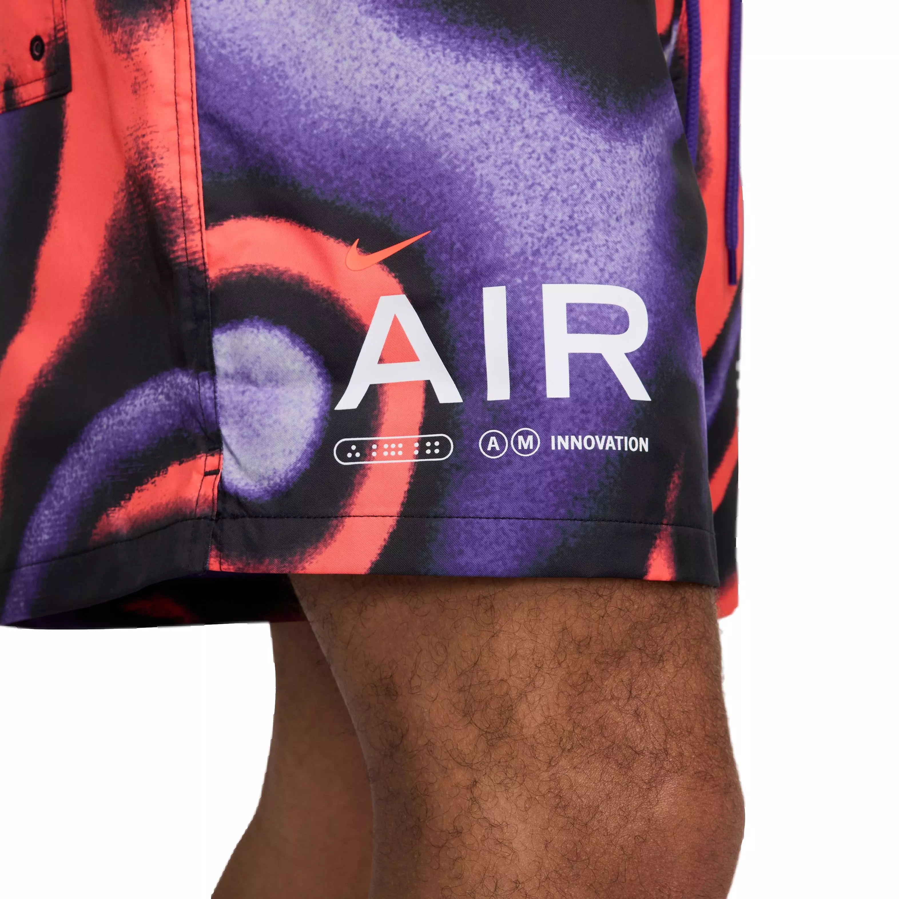 Nike Men's Sportswear Club Flow Shorts - PURPLE