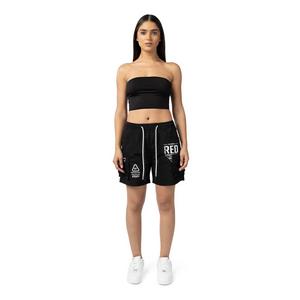 Smoke Rise Women's Woven Cargo Shorts - Black