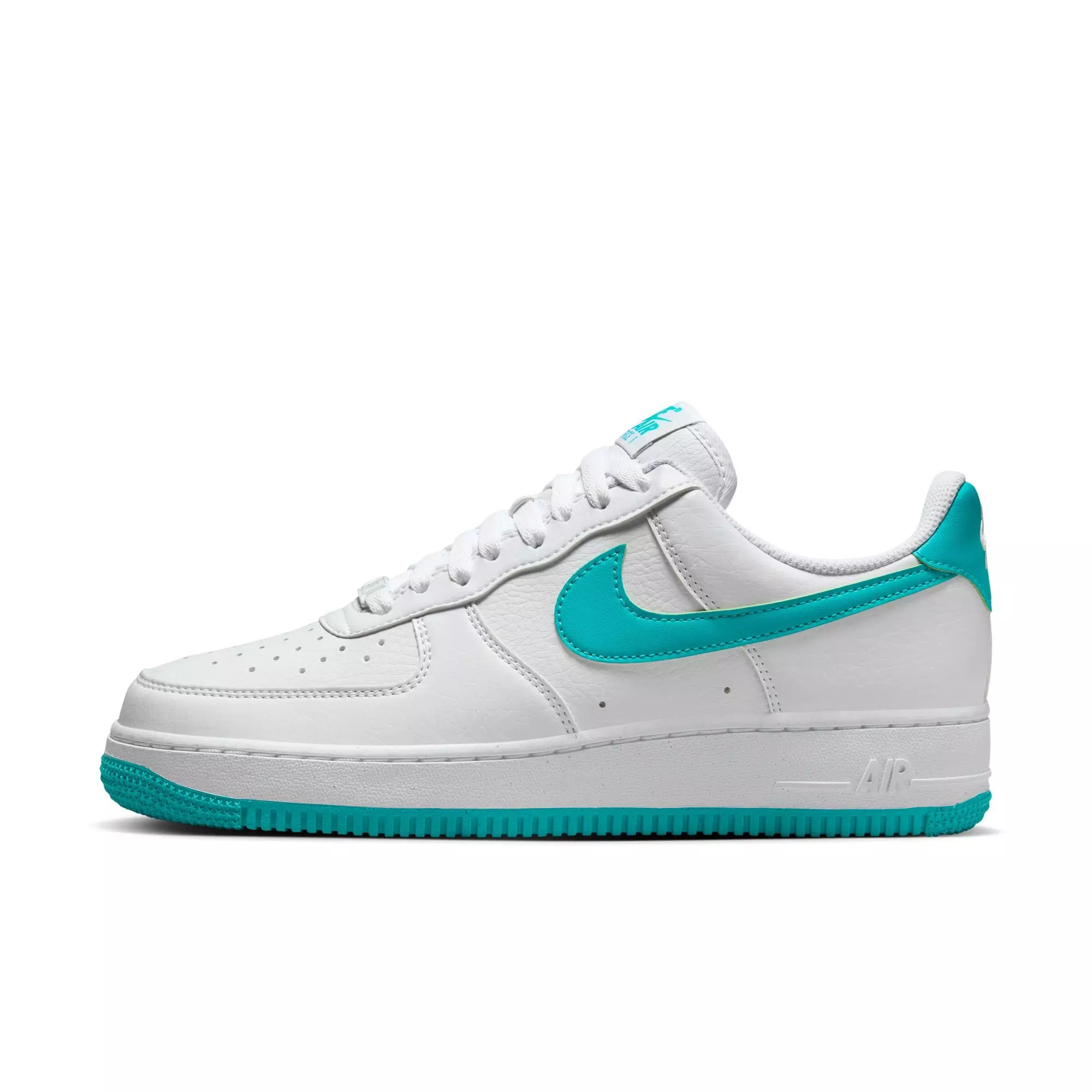 Nike Air Force 1 '07 Next Nature "White/Dusty Cactus/White/Volt" Women's Shoe - WHITE/TEAL