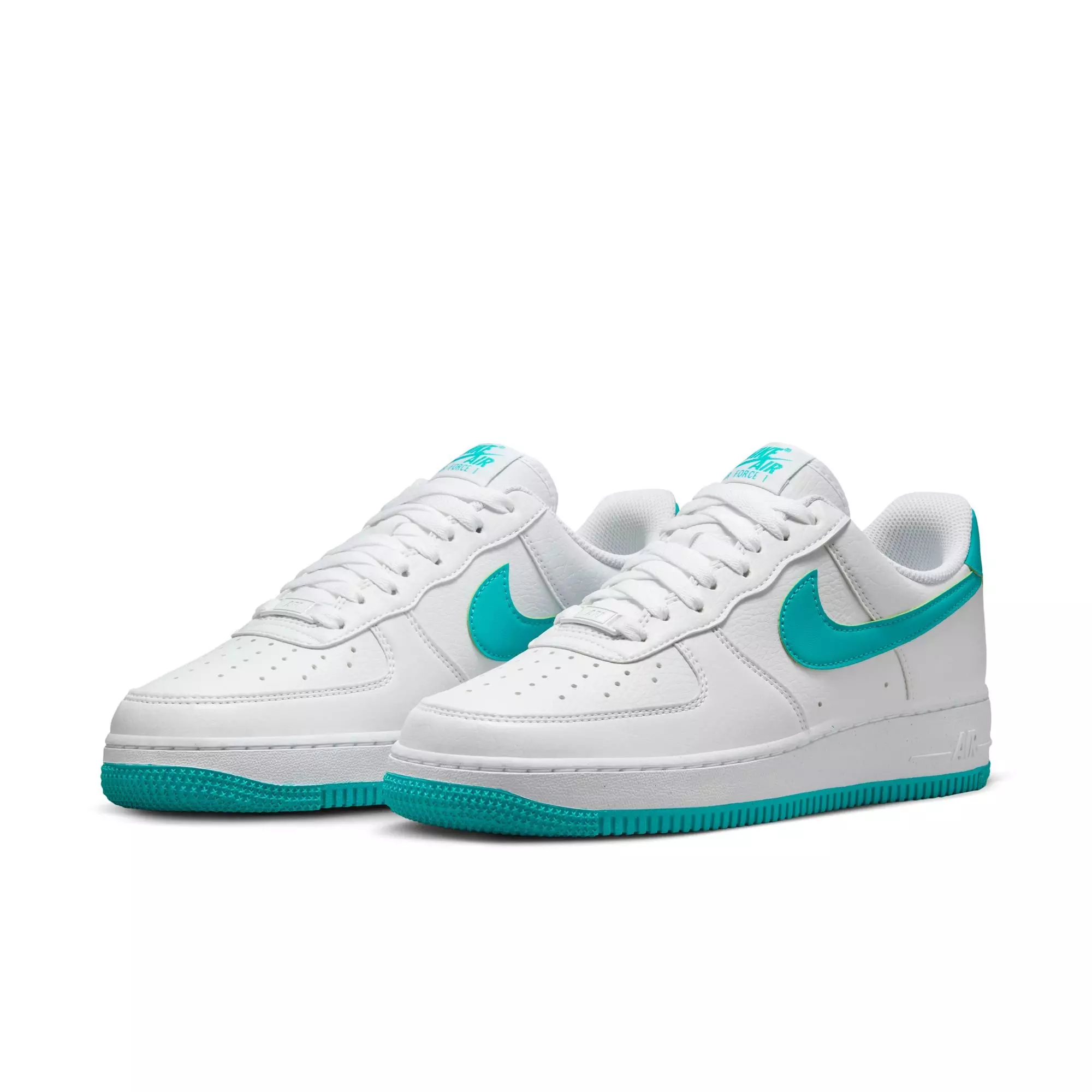 Nike Air Force 1 '07 Next Nature "White/Dusty Cactus/White/Volt" Women's Shoe - WHITE/TEAL