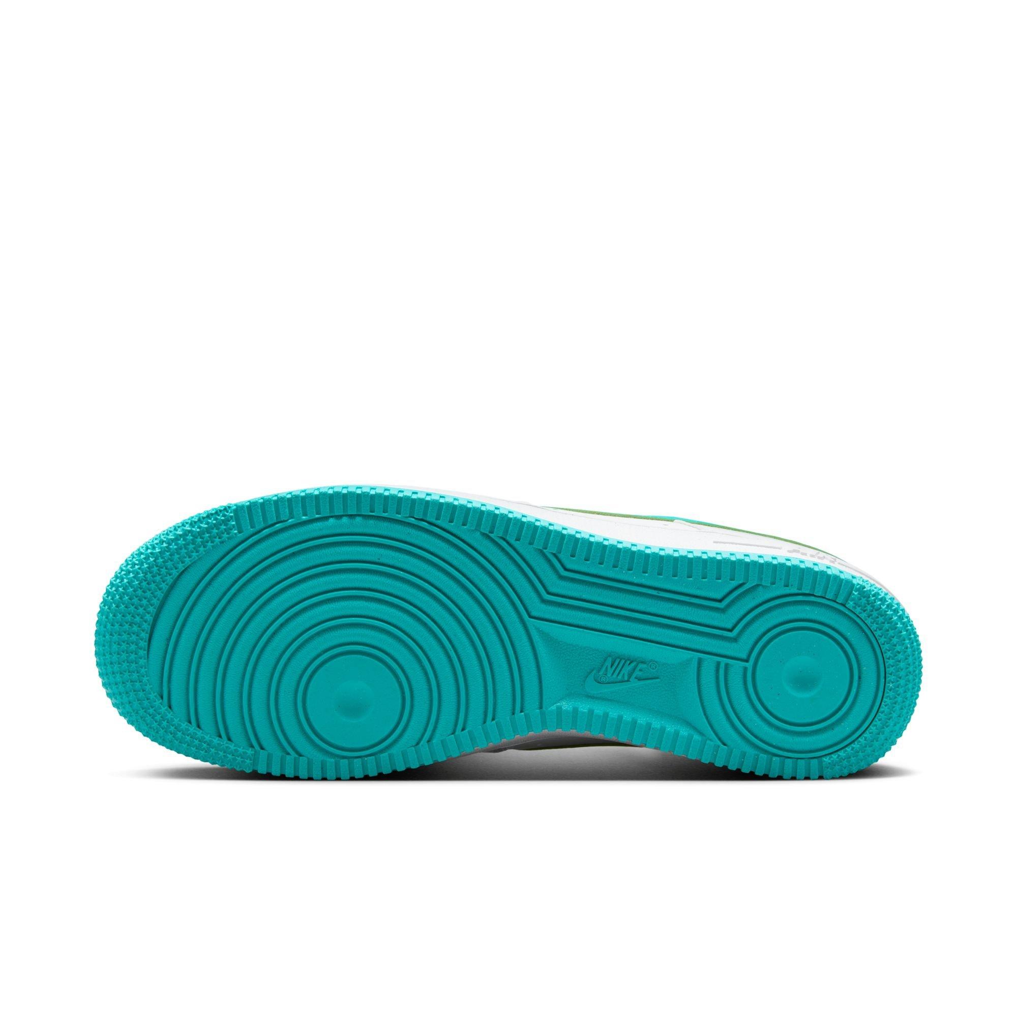 Nike Air Force 1 '07 Next Nature "White/Dusty Cactus/White/Volt" Women's Shoe - WHITE/TEAL Thumbnail View 9